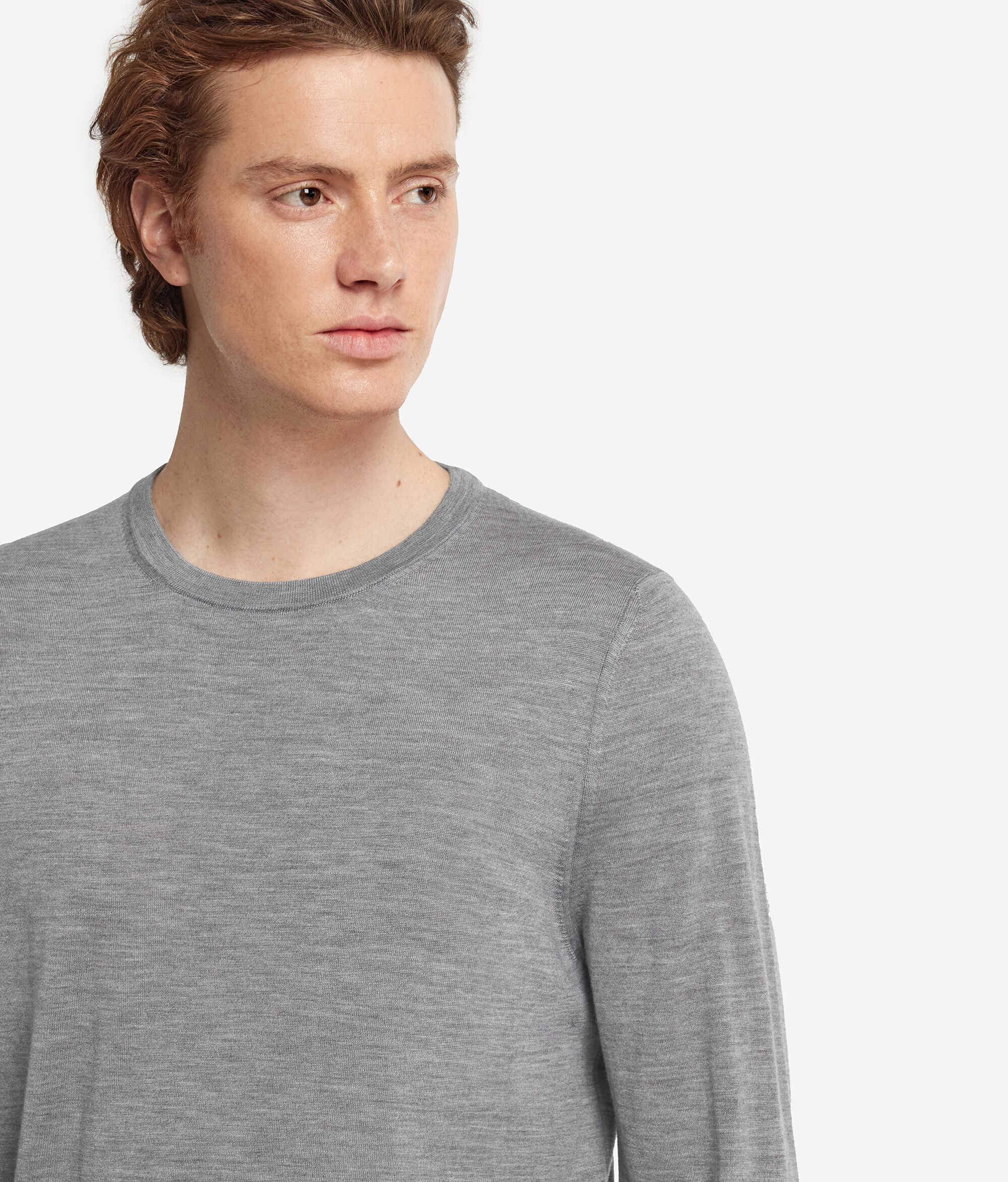 Μπλούζα με Στρογγυλή Λαιμόκοψη από Ultrafine Cashmere