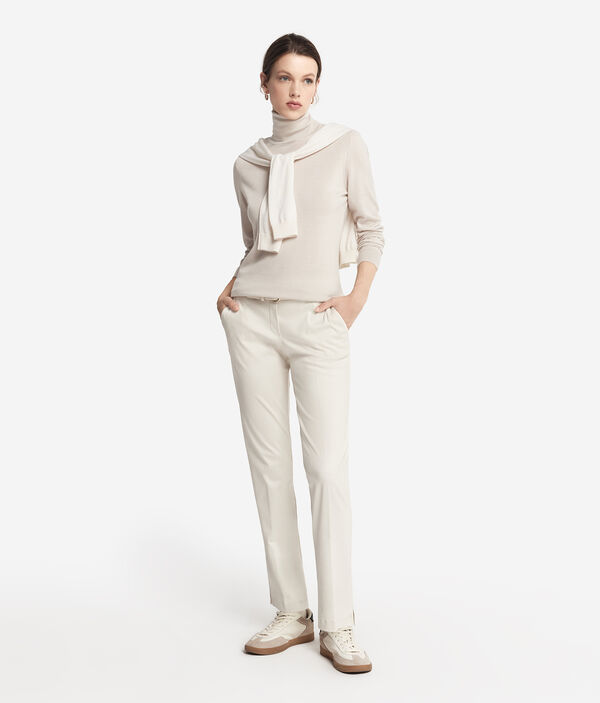 Ultrafine Cashmere Turtleneck Jumper