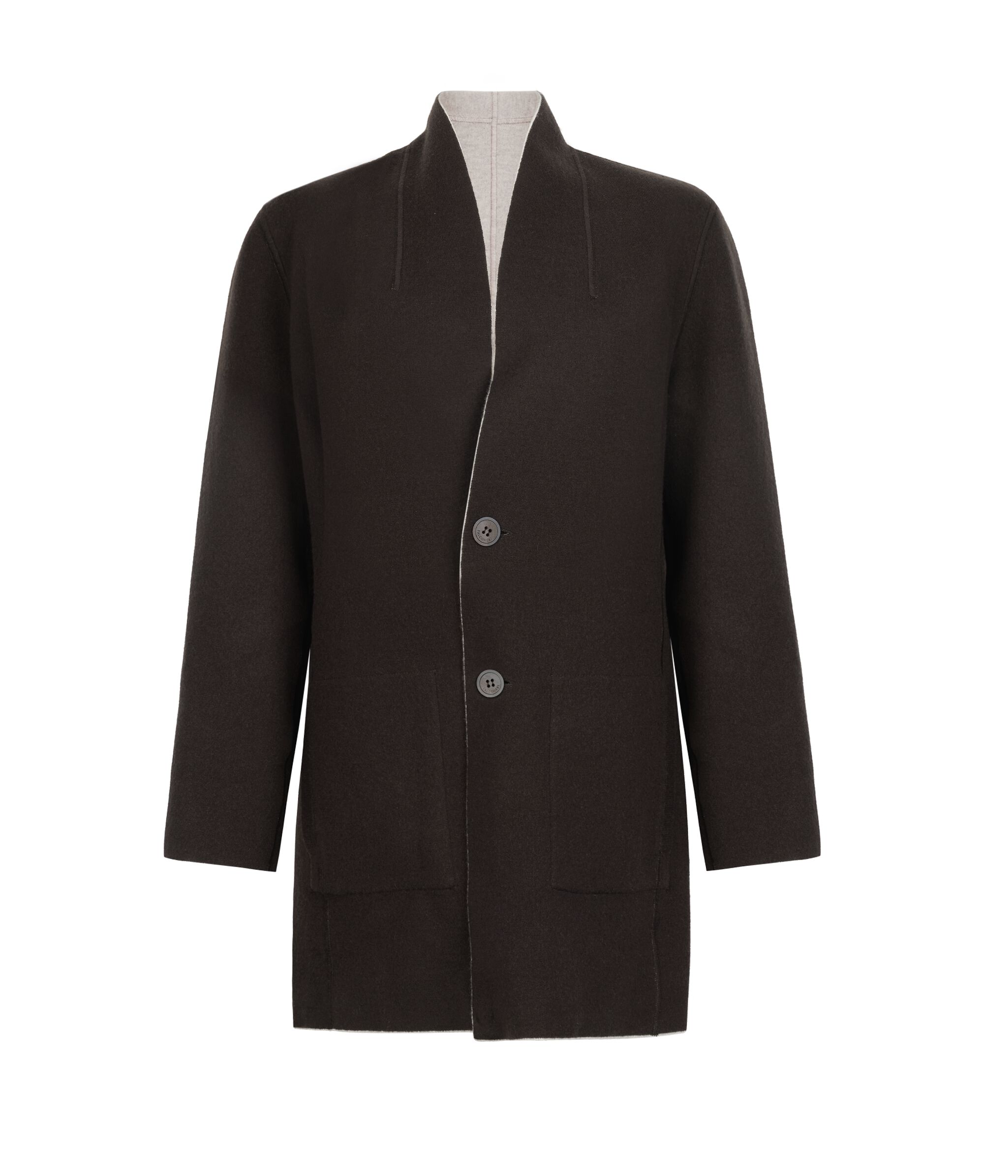 Παλτό διπλής όψης με κουμπιά από Ultrasoft Cashmere