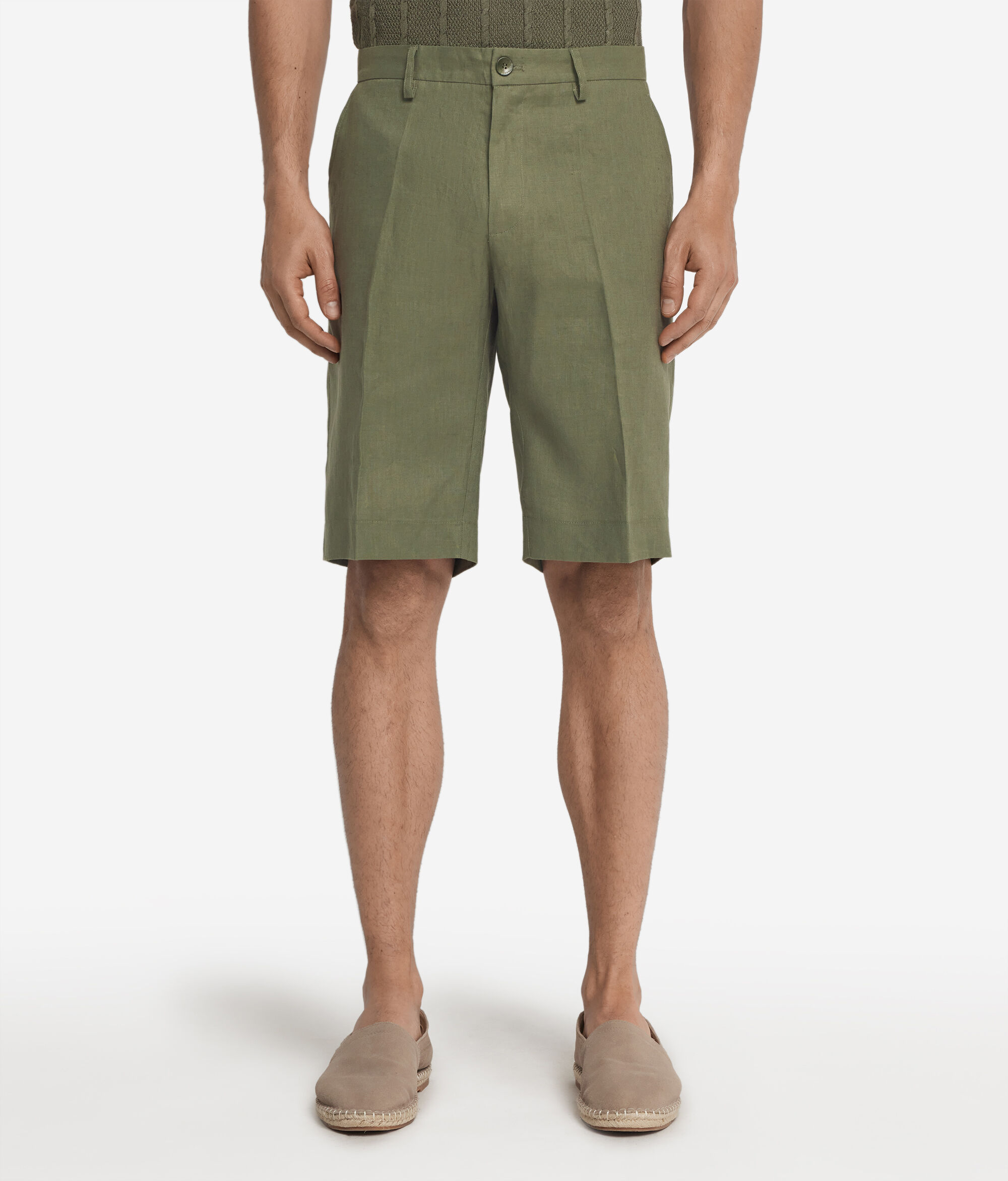 Шорты изо льна