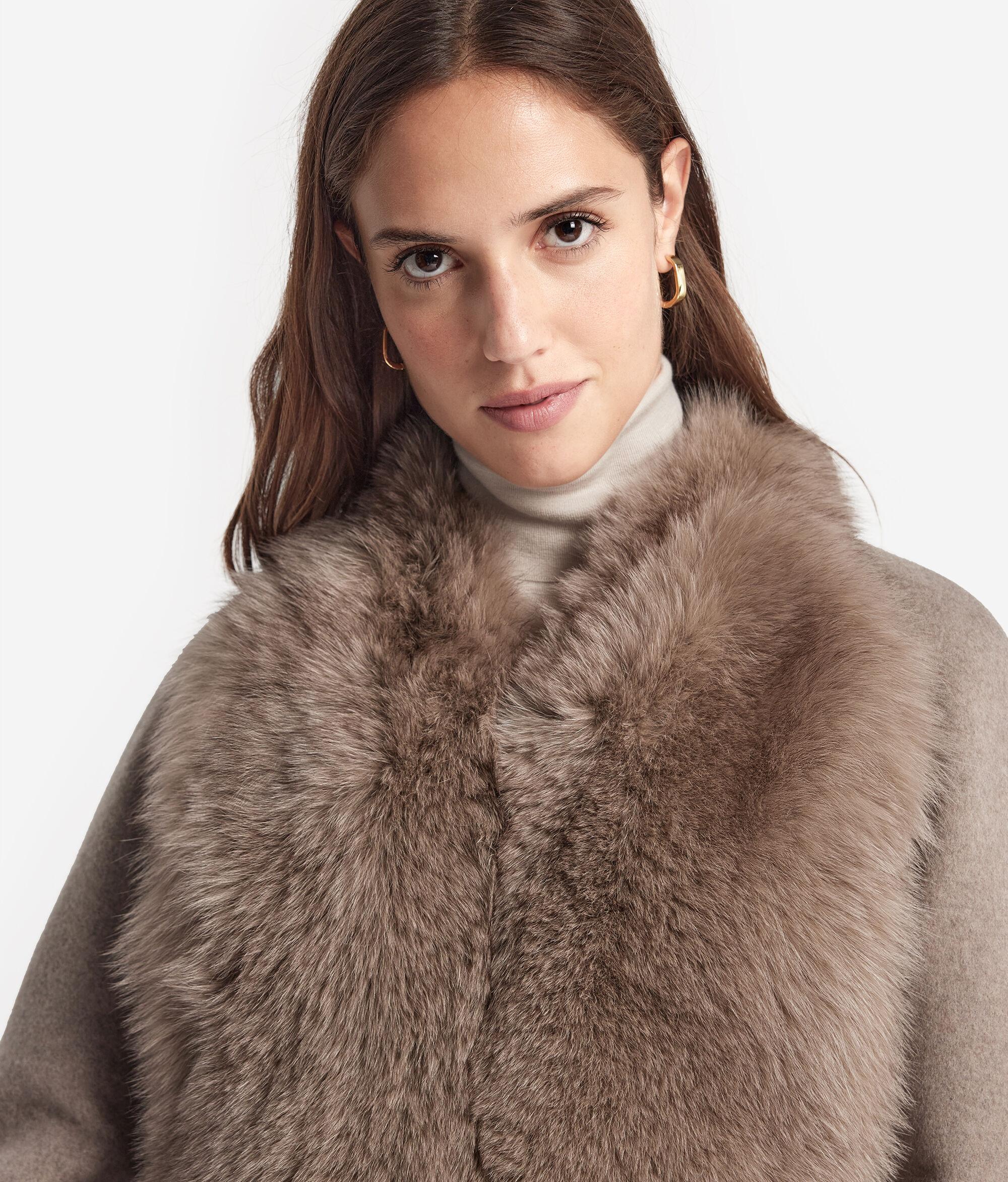 Cashmere Fur Coat