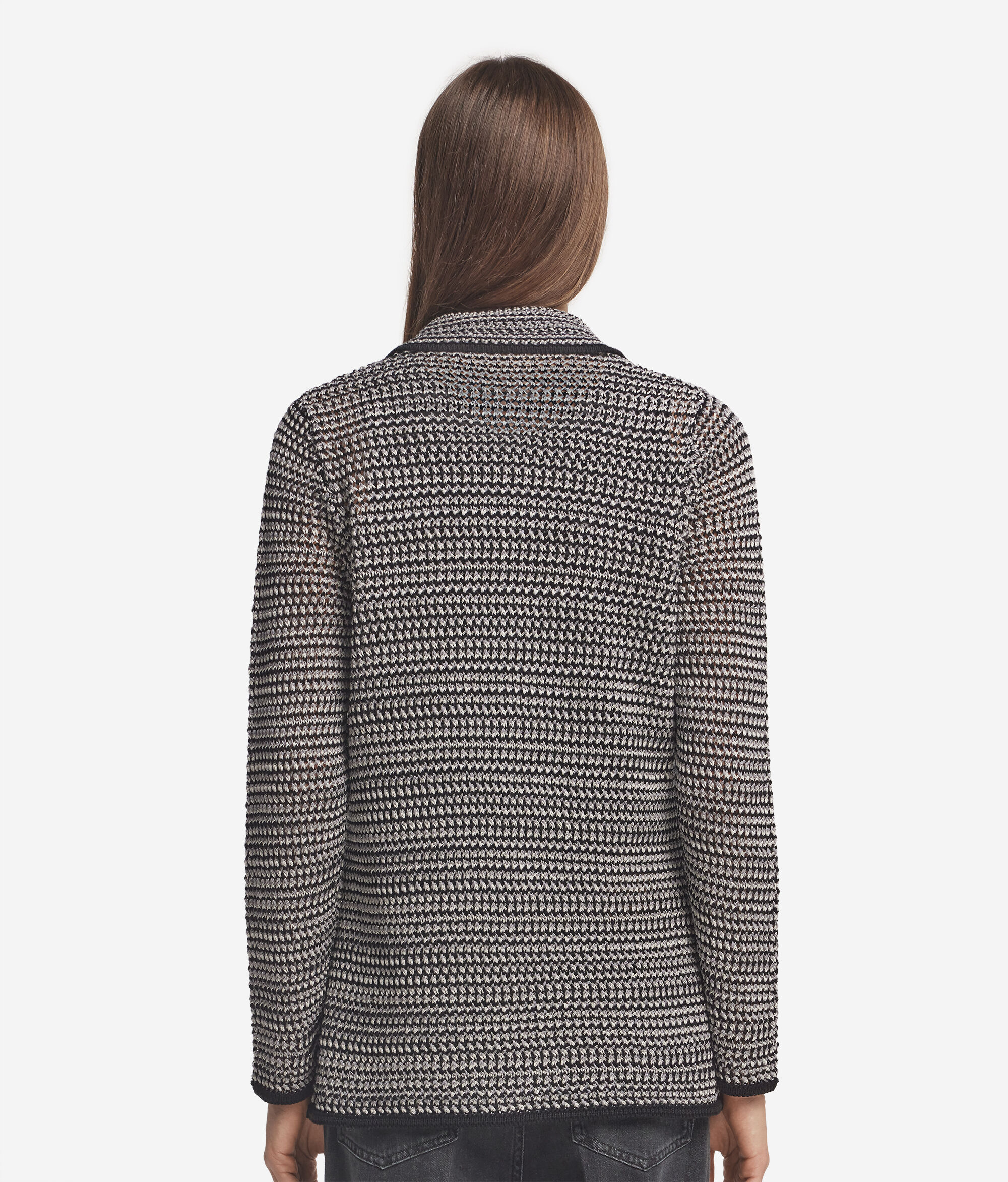 Gilet effet cordon