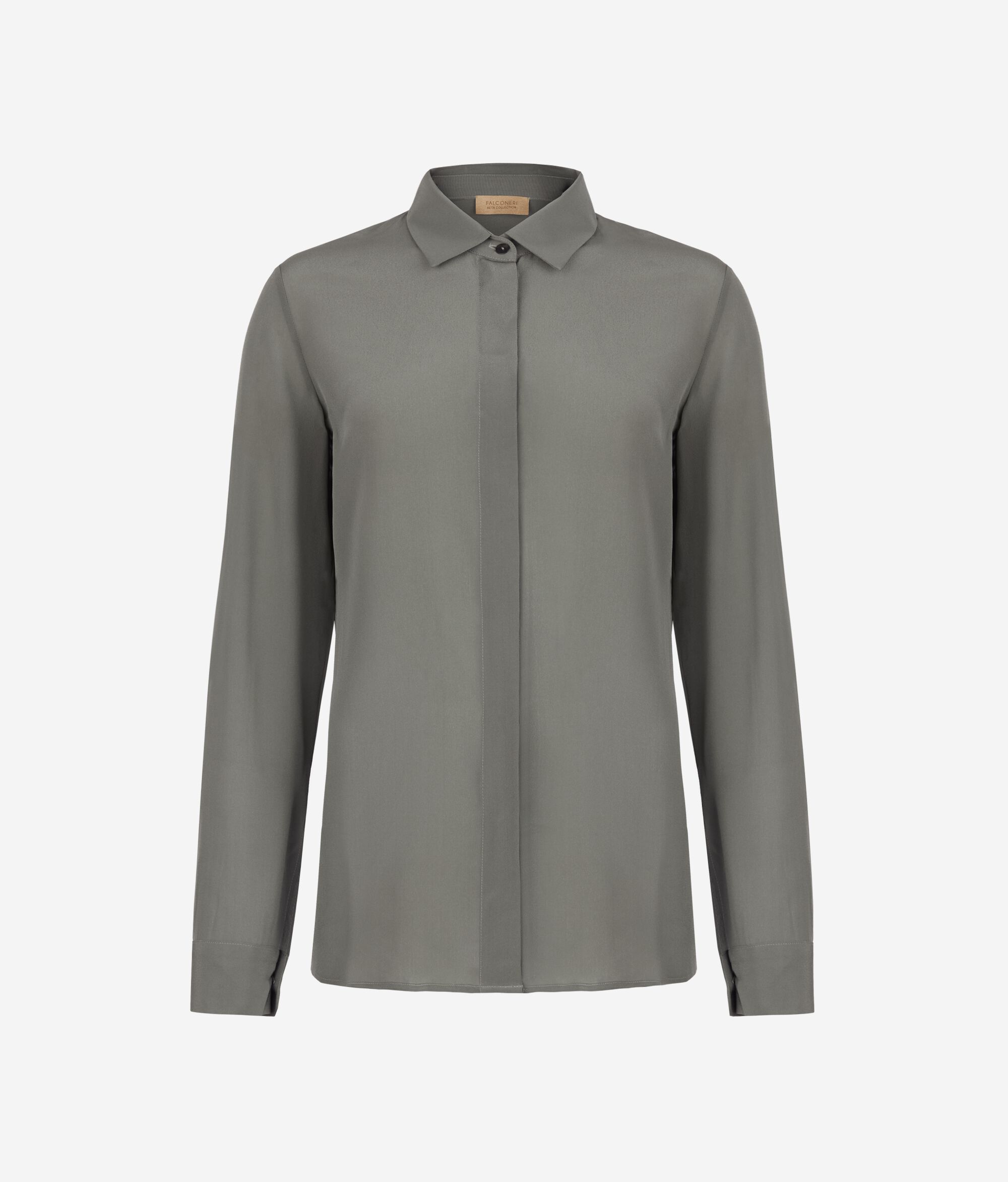 Camicia con Colletto in Seta