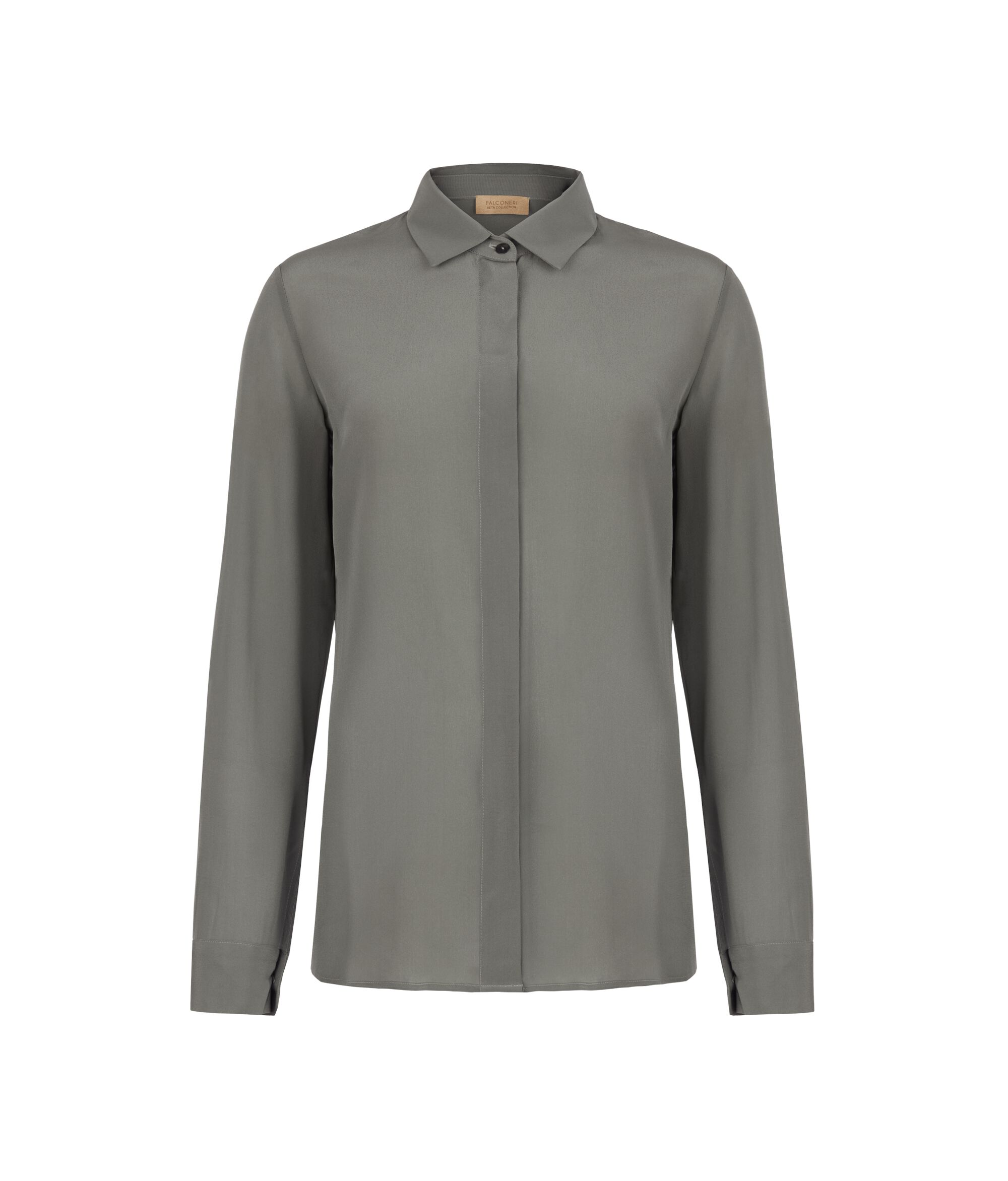 Camicia con Colletto in Seta