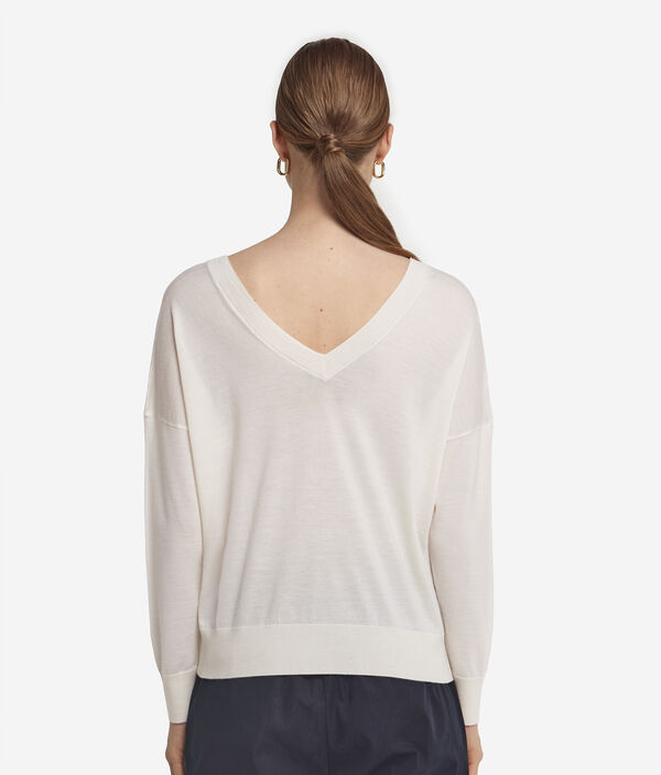 Пуловер из ультратонкого кашемира