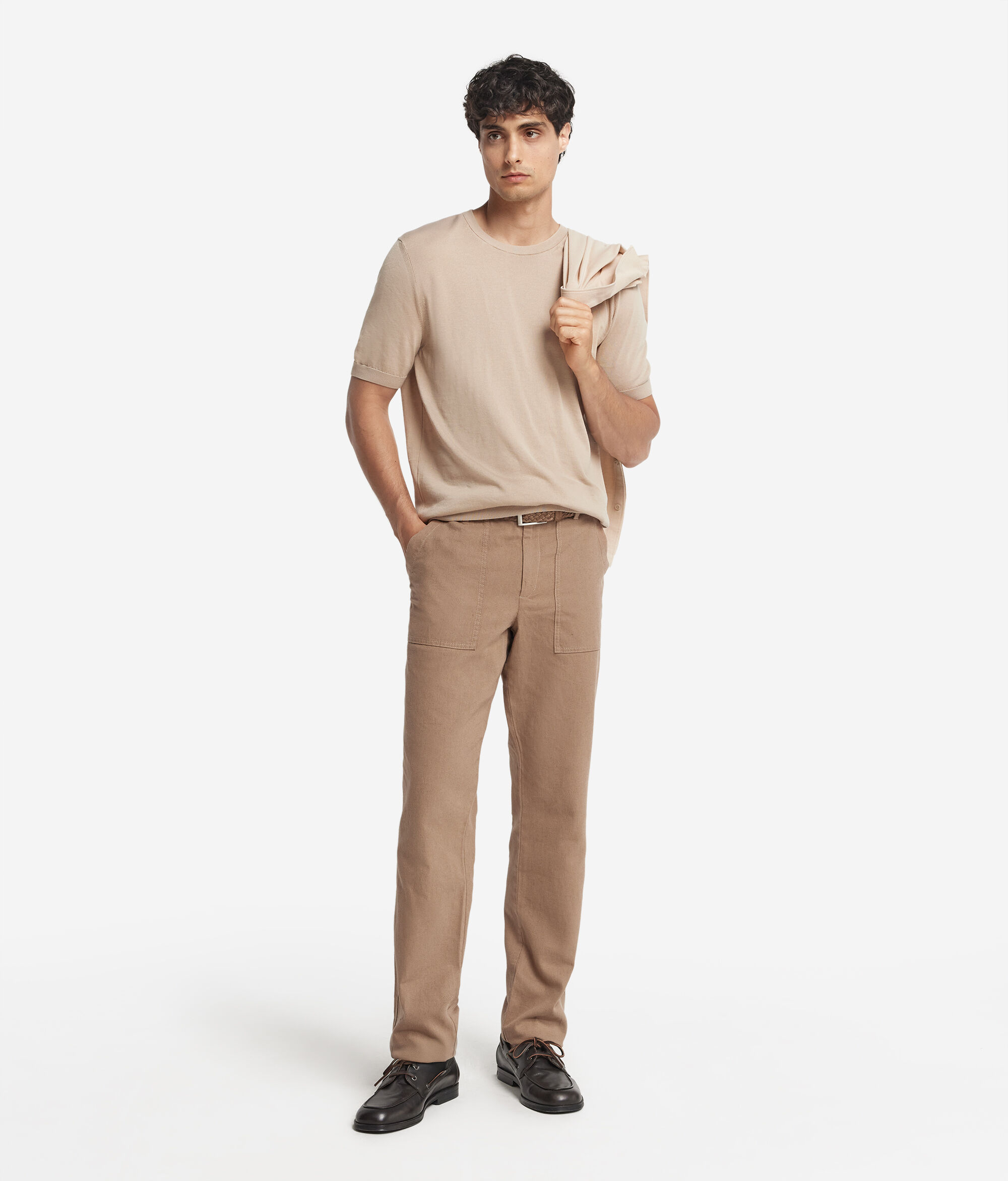 T-Shirt Girocollo Maniche Corte in Cotone Fresh