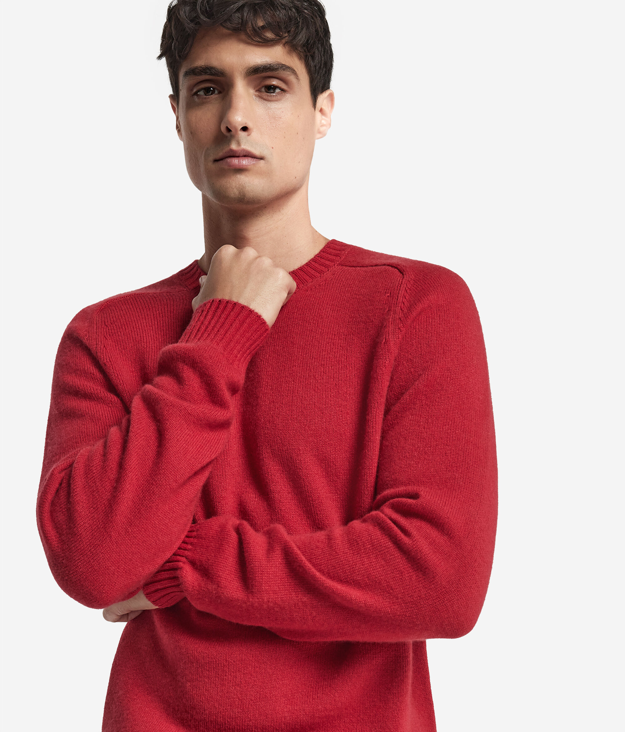 Rundhalspullover aus Kaschmir Ultrasoft