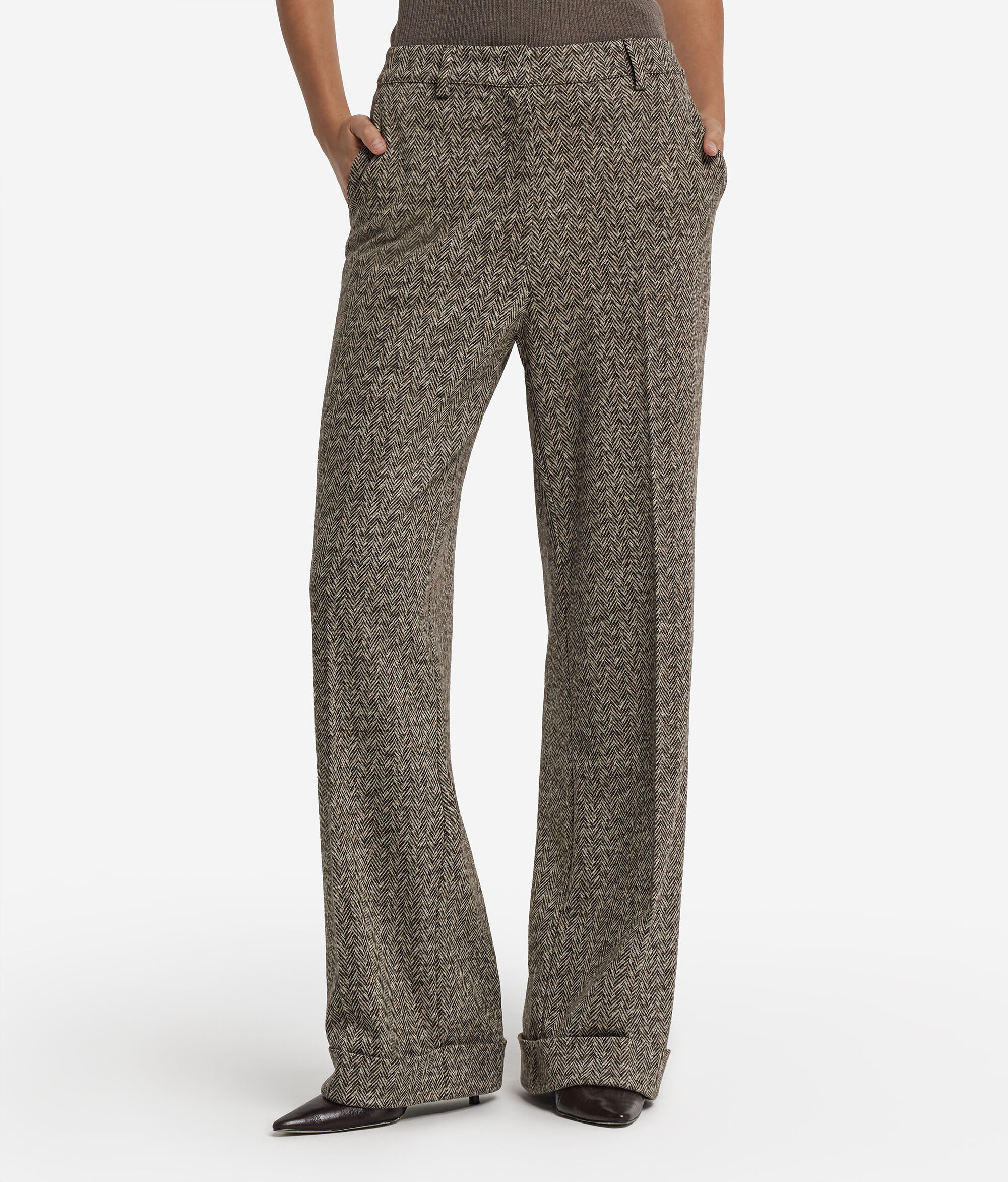 Брюки из шерсти