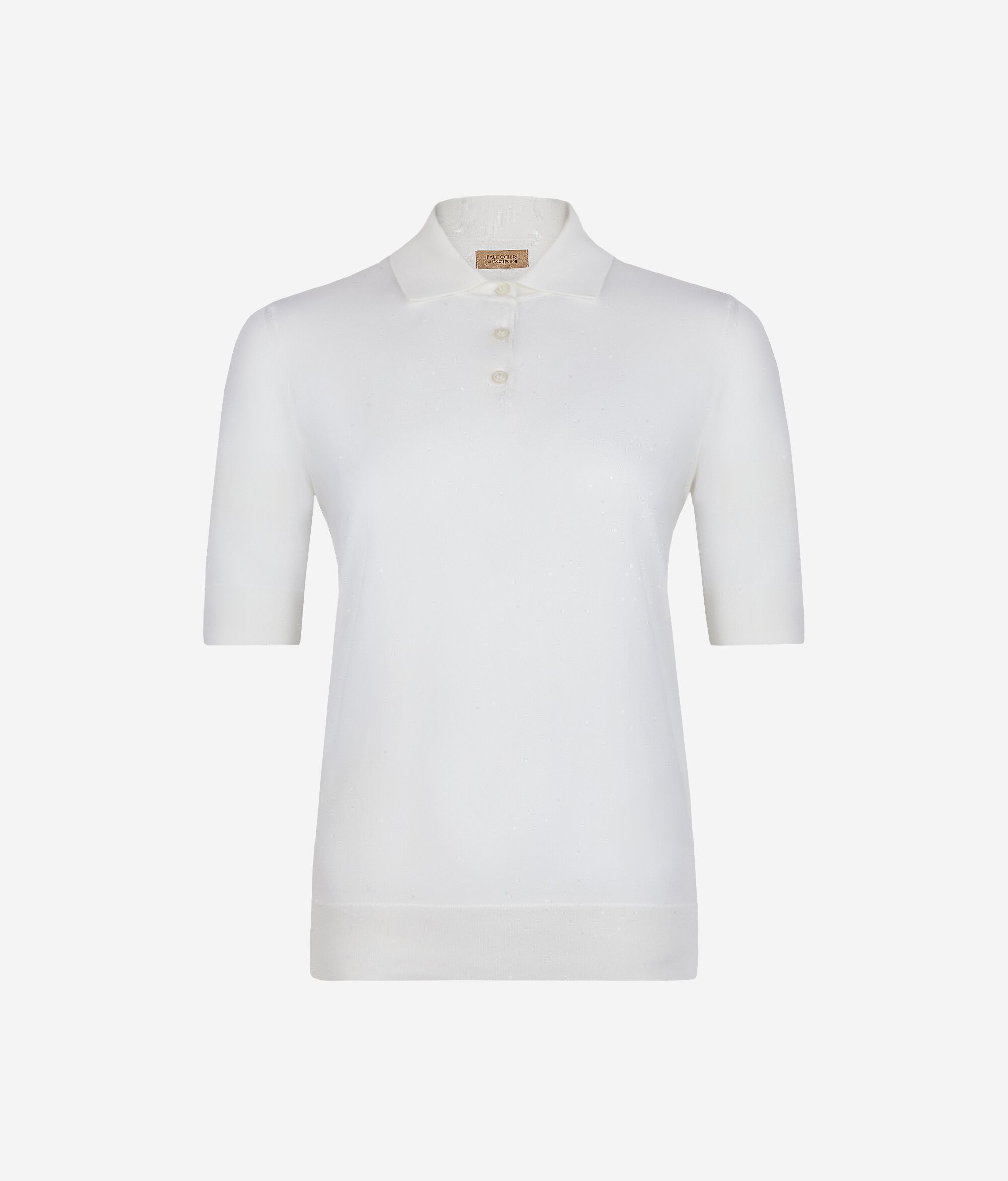 Silk and Cotton Polo Shirt