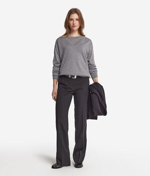 Пуловер из ультратонкого кашемира