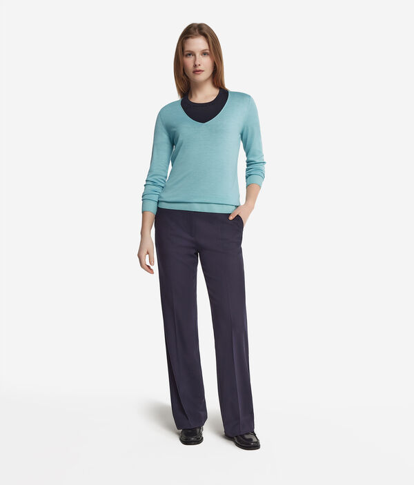 Maglia Scollo a V in Cashmere Ultrafine