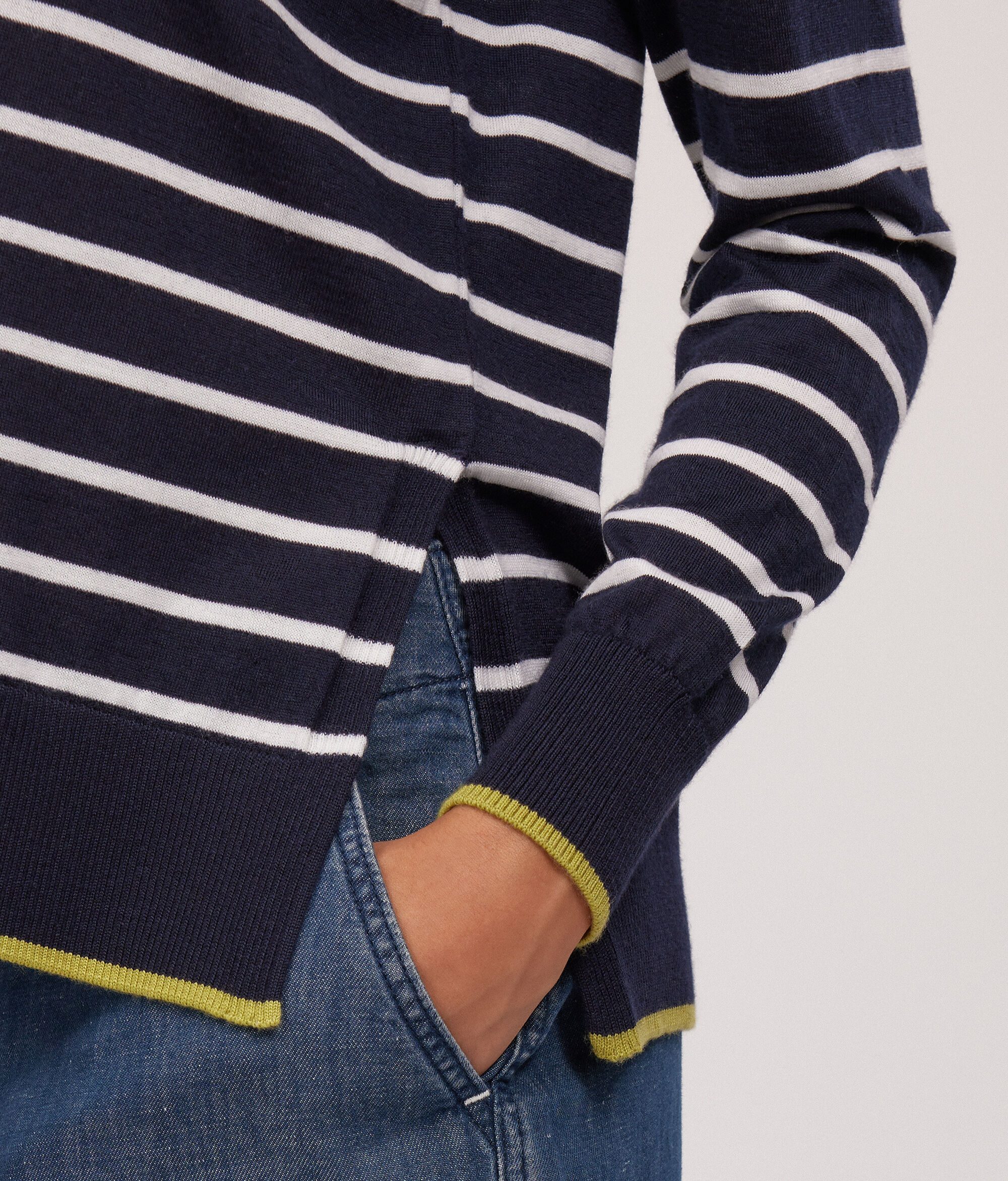 Maglia In Cotone A Trecce Con Righe Da Donna | Ralph Lauren&reg; IT