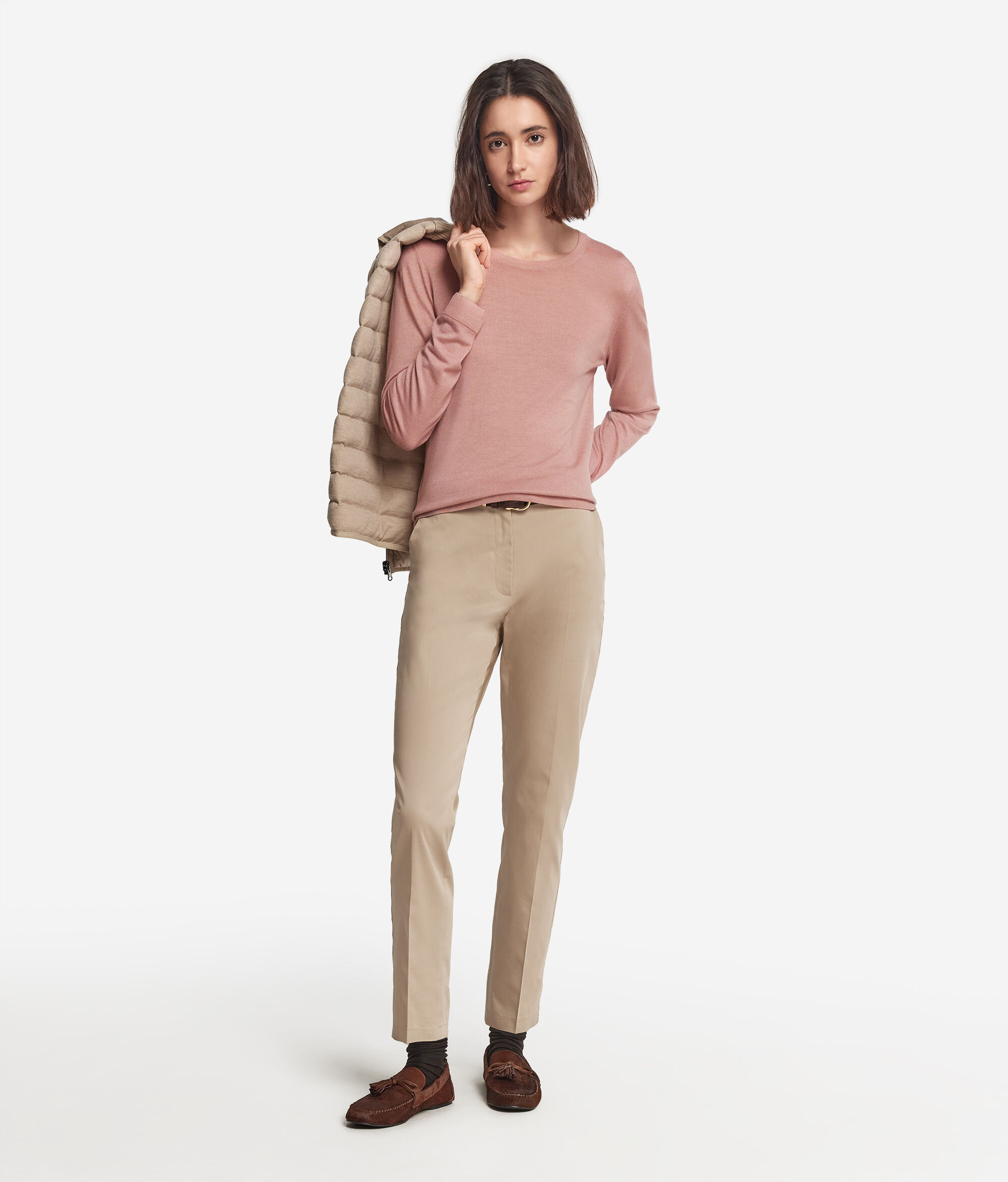Ultrafine Cashmere Crewneck Sweater