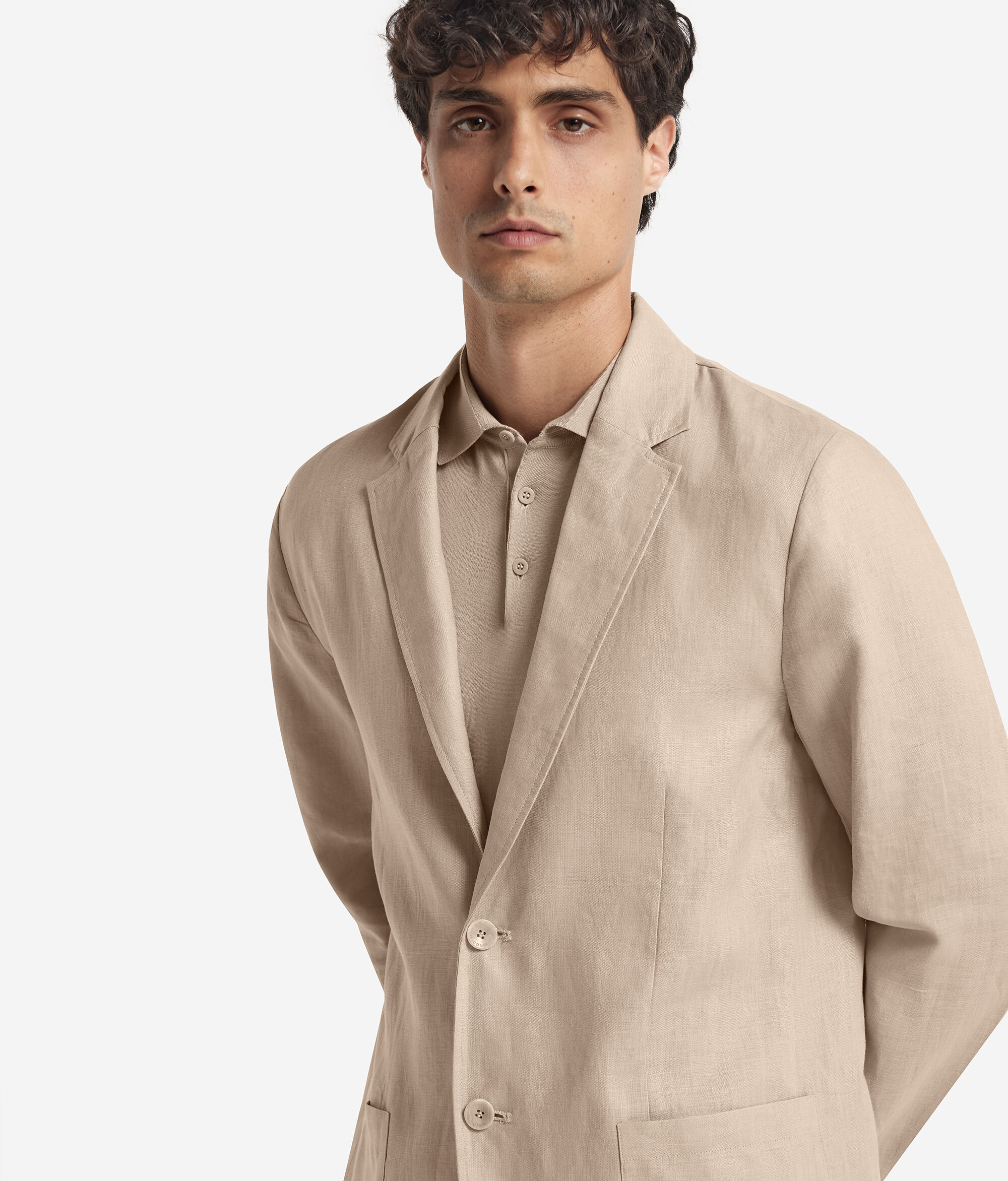 Пиджак изо льна