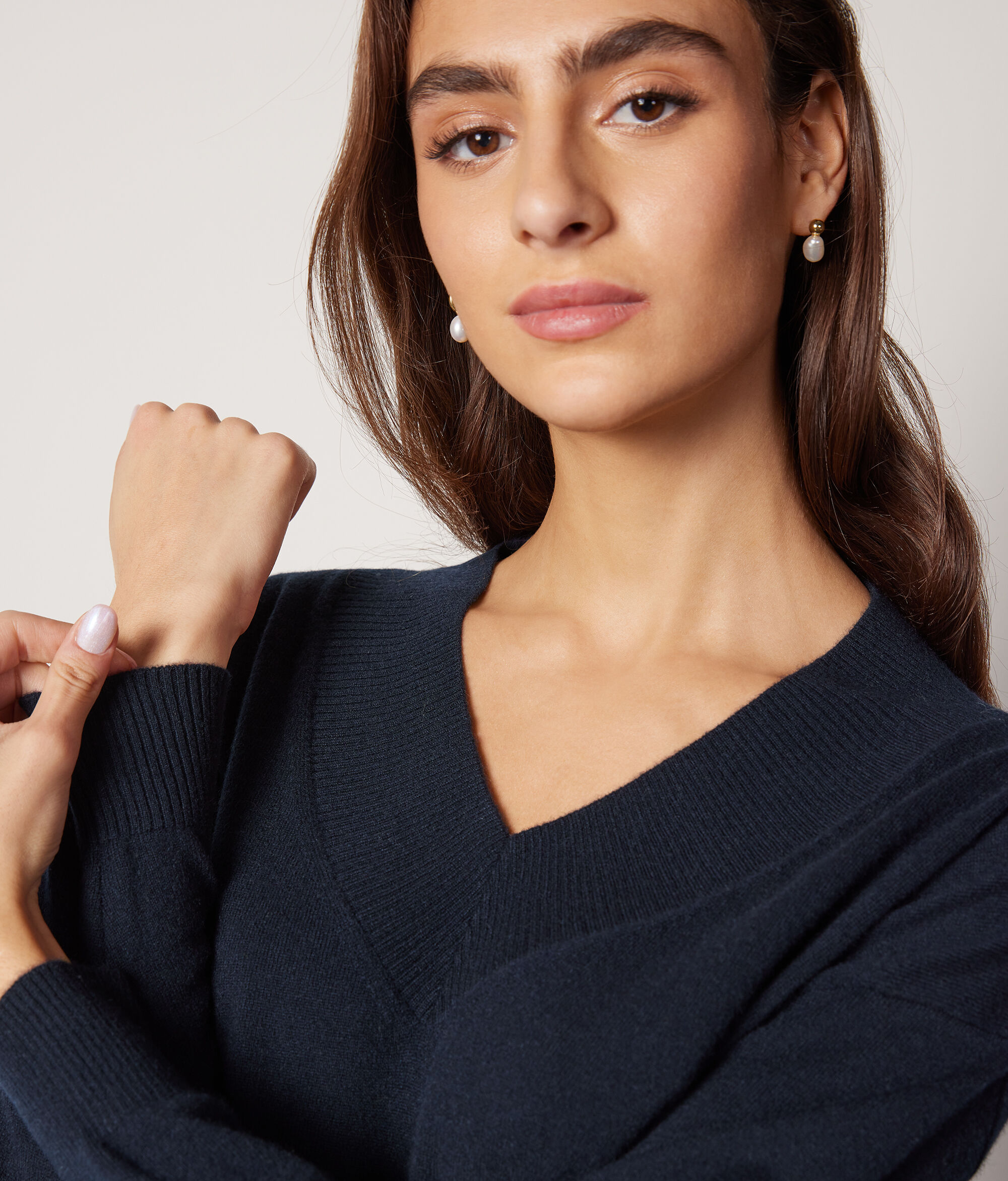 Maximaglia in Cashmere Ultrasoft Scollo a V