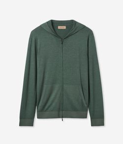 Felpa con Cappuccio in Cashmere Ultrafine