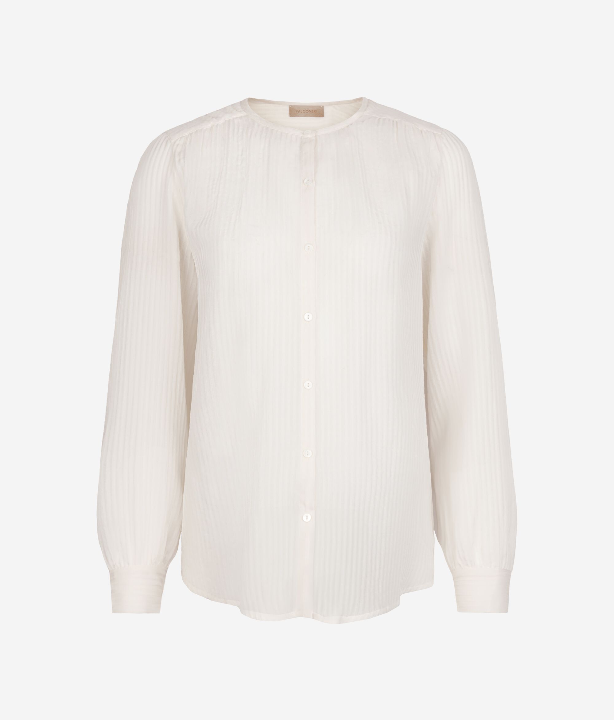 Blouse en mousseline gaufrée