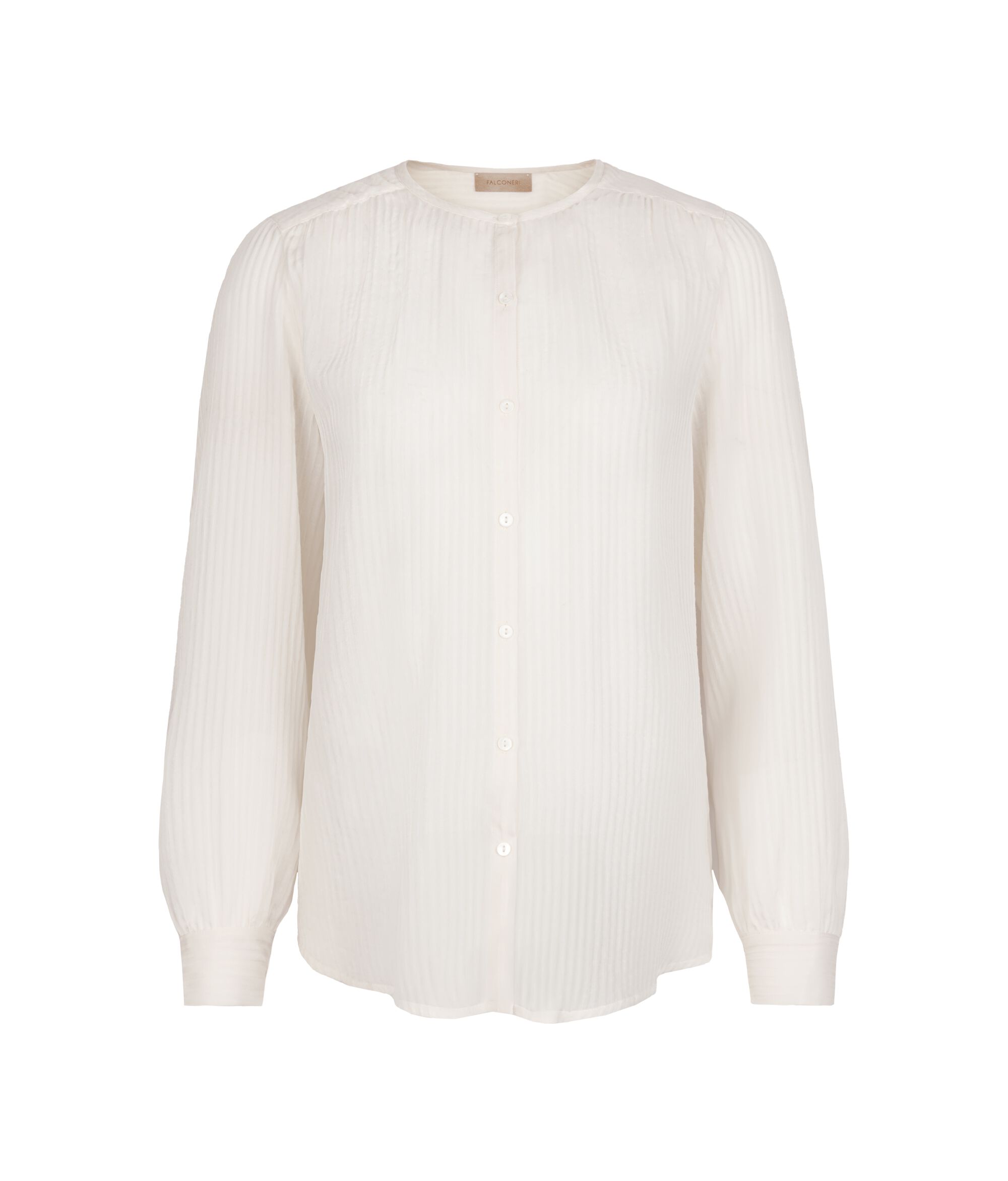 Blouse en mousseline gaufrée