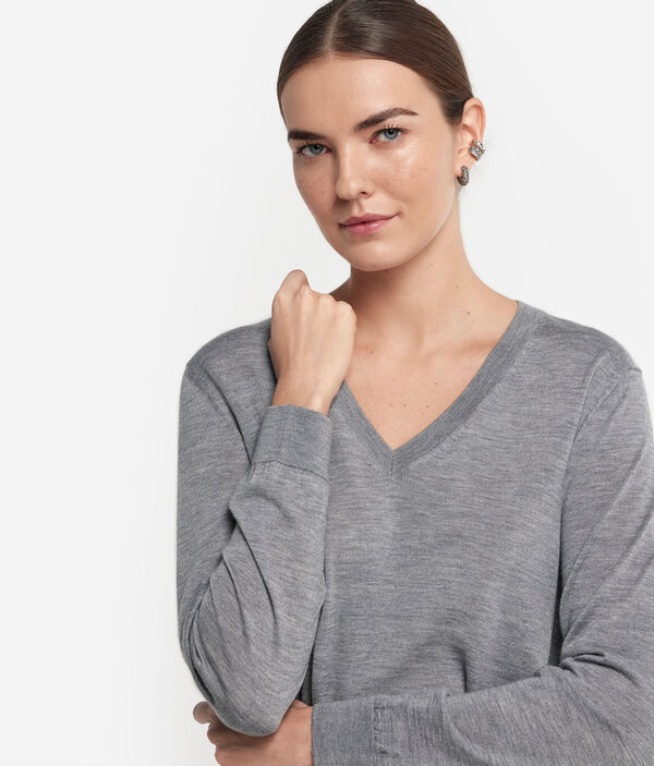 Пуловер из ультратонкого кашемира