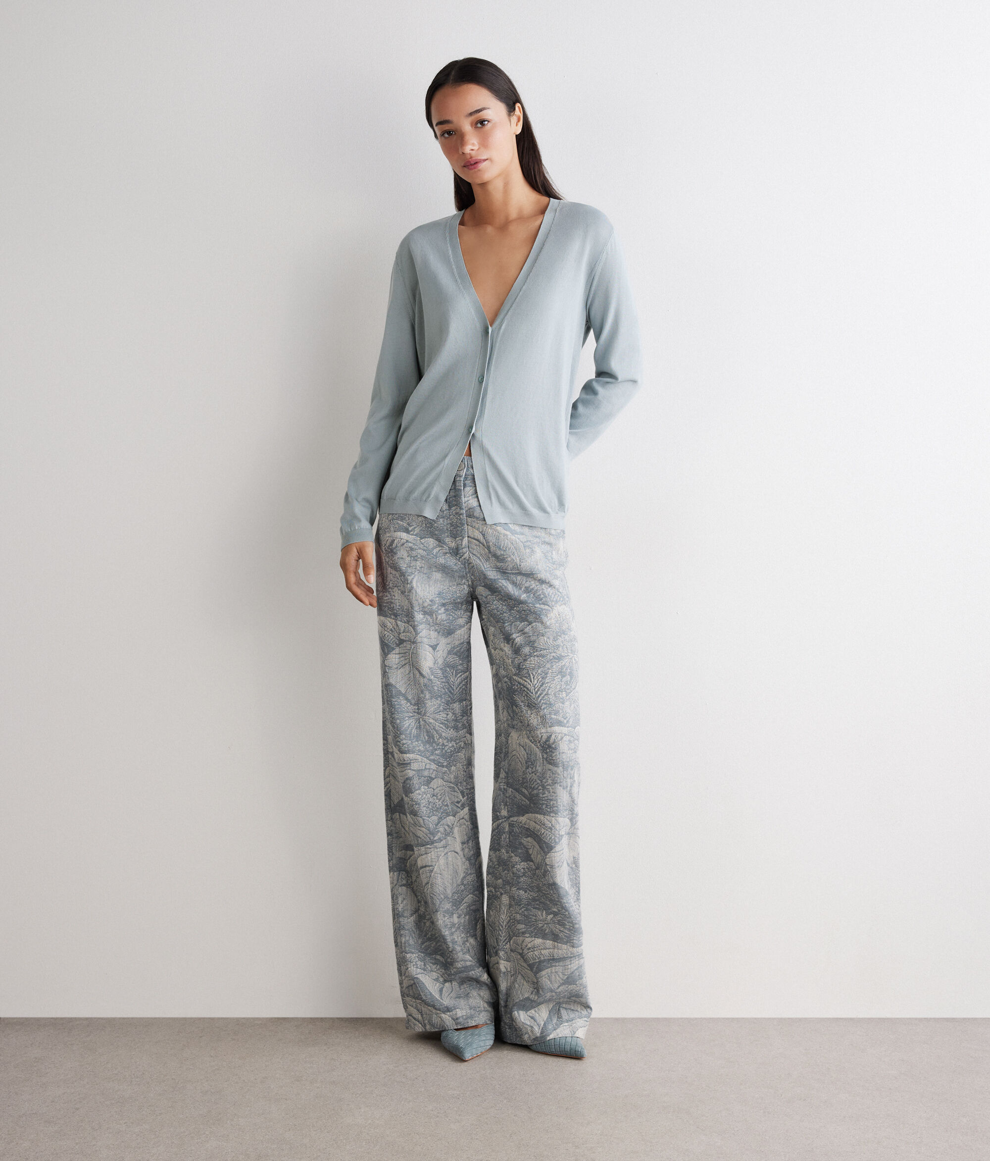 Gilet à manches longues en coton fresh