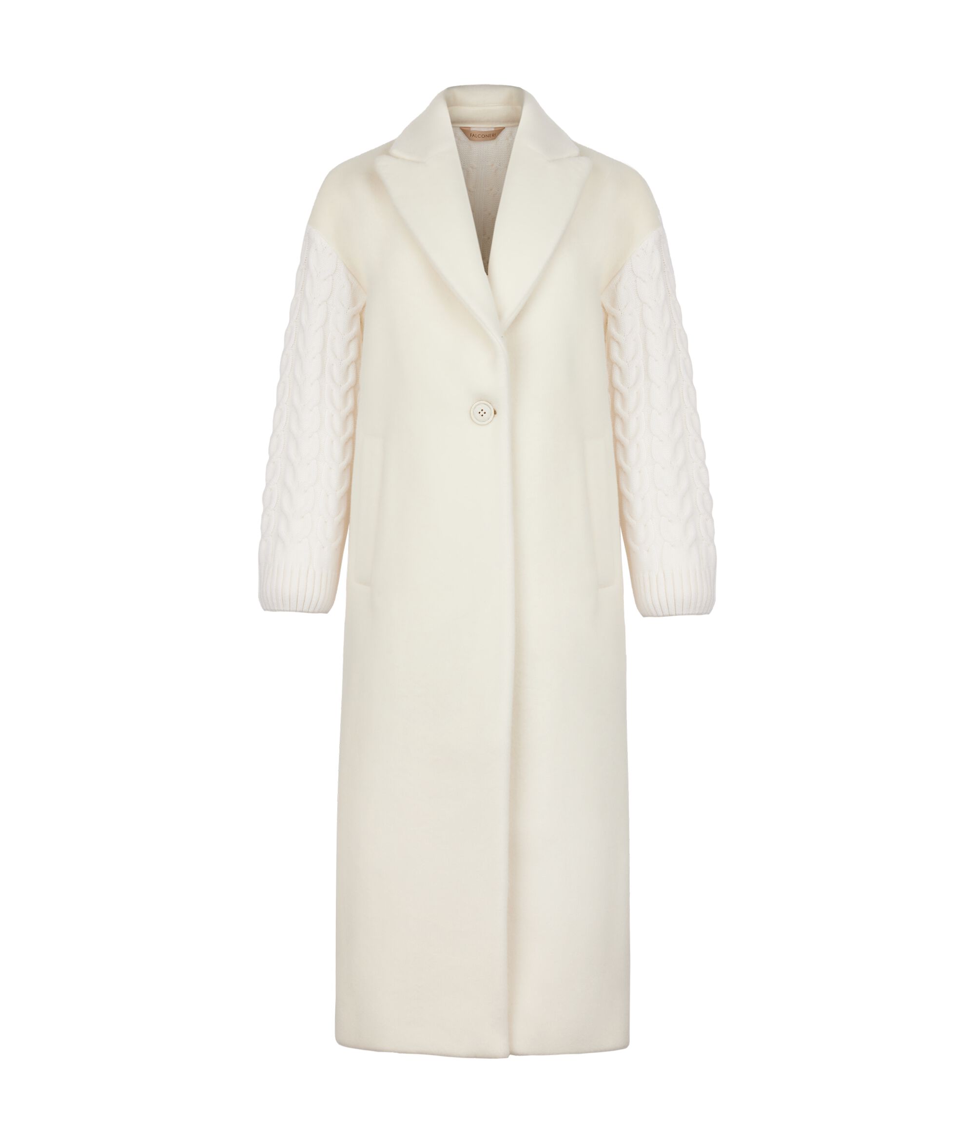 Cashmere woven coat