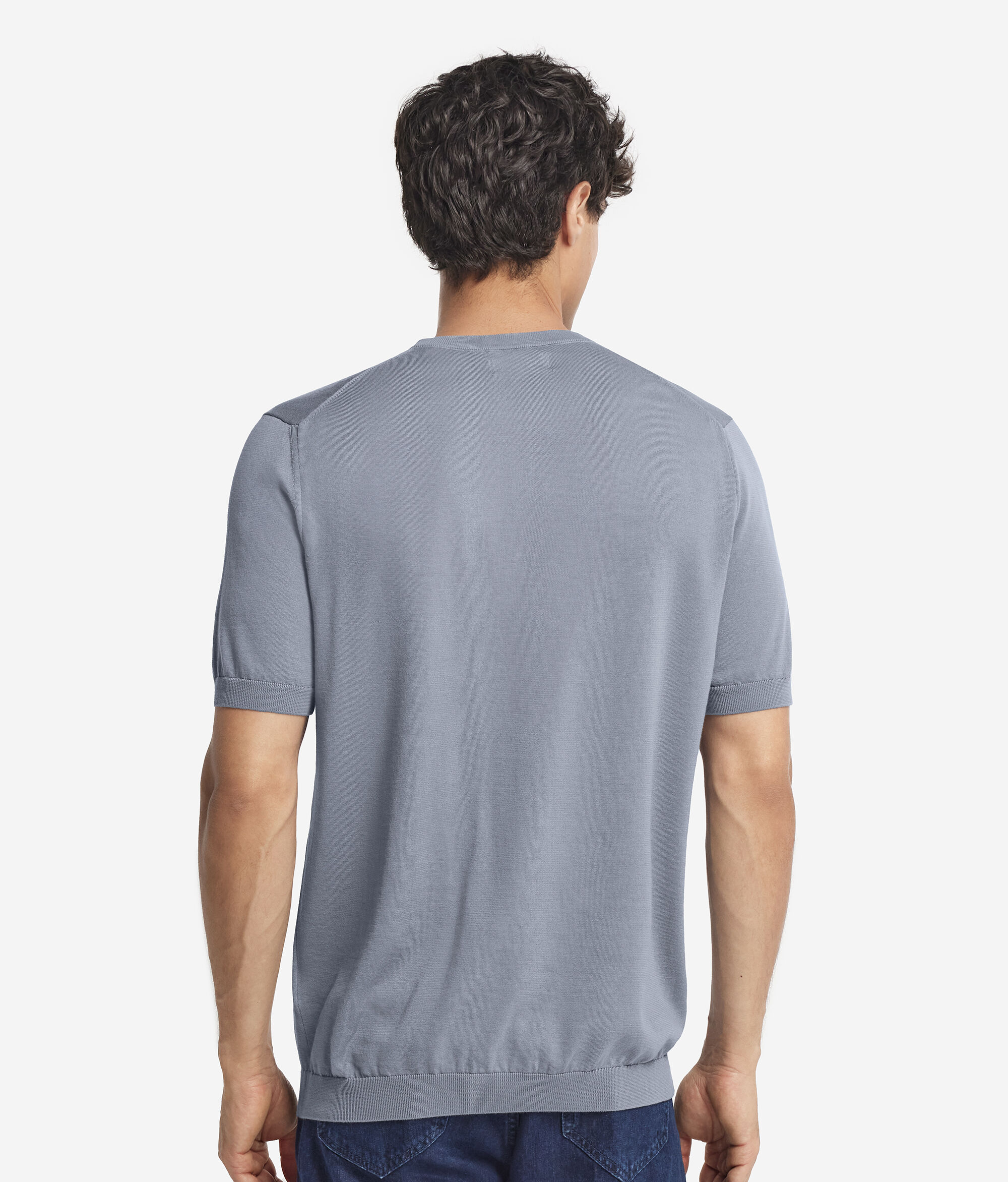 Fresh Cotton Short-Sleeved Round-Neck T-Shirt