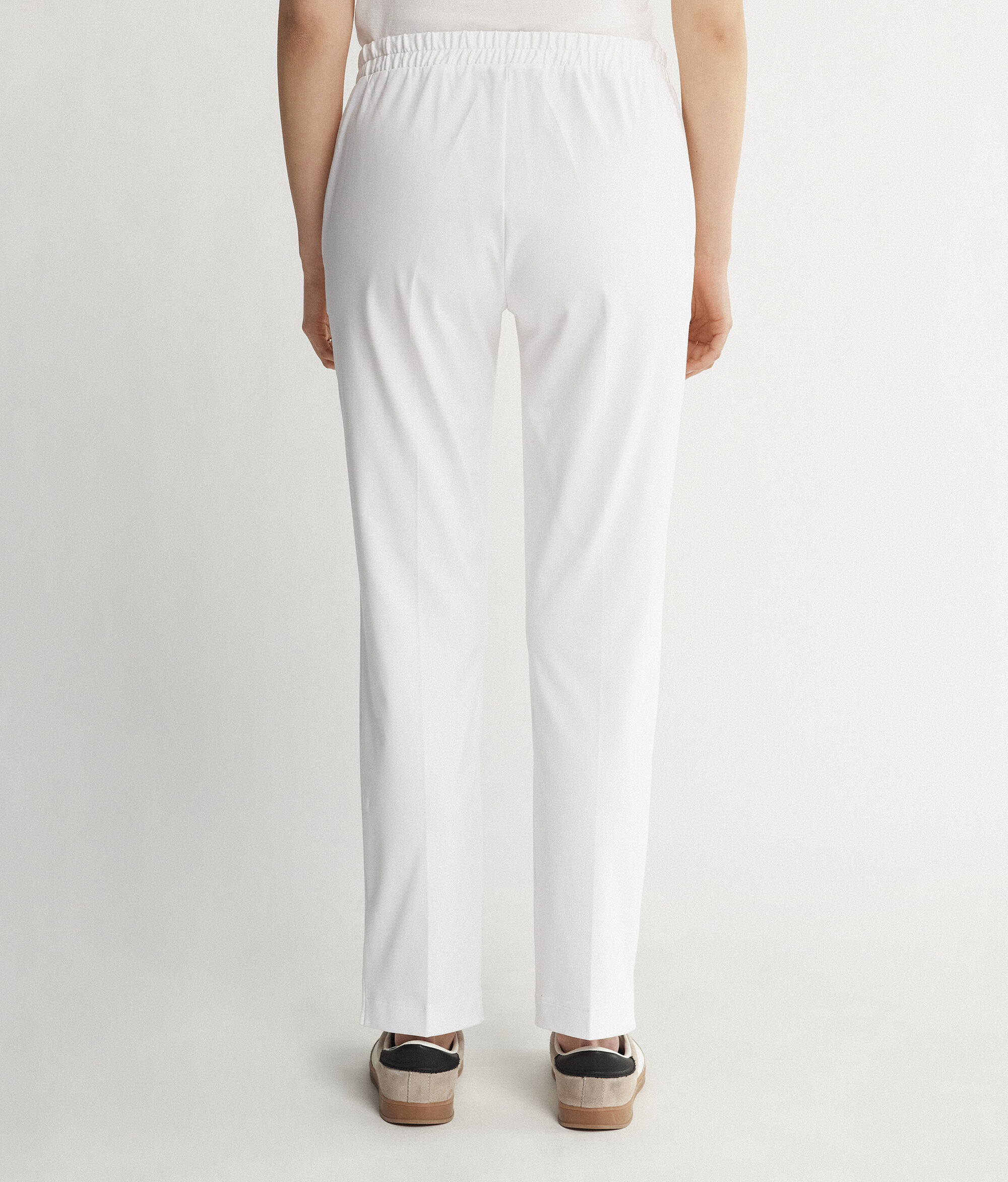 Зауженные брюки из хлопка - Женские брюки | Falconeri