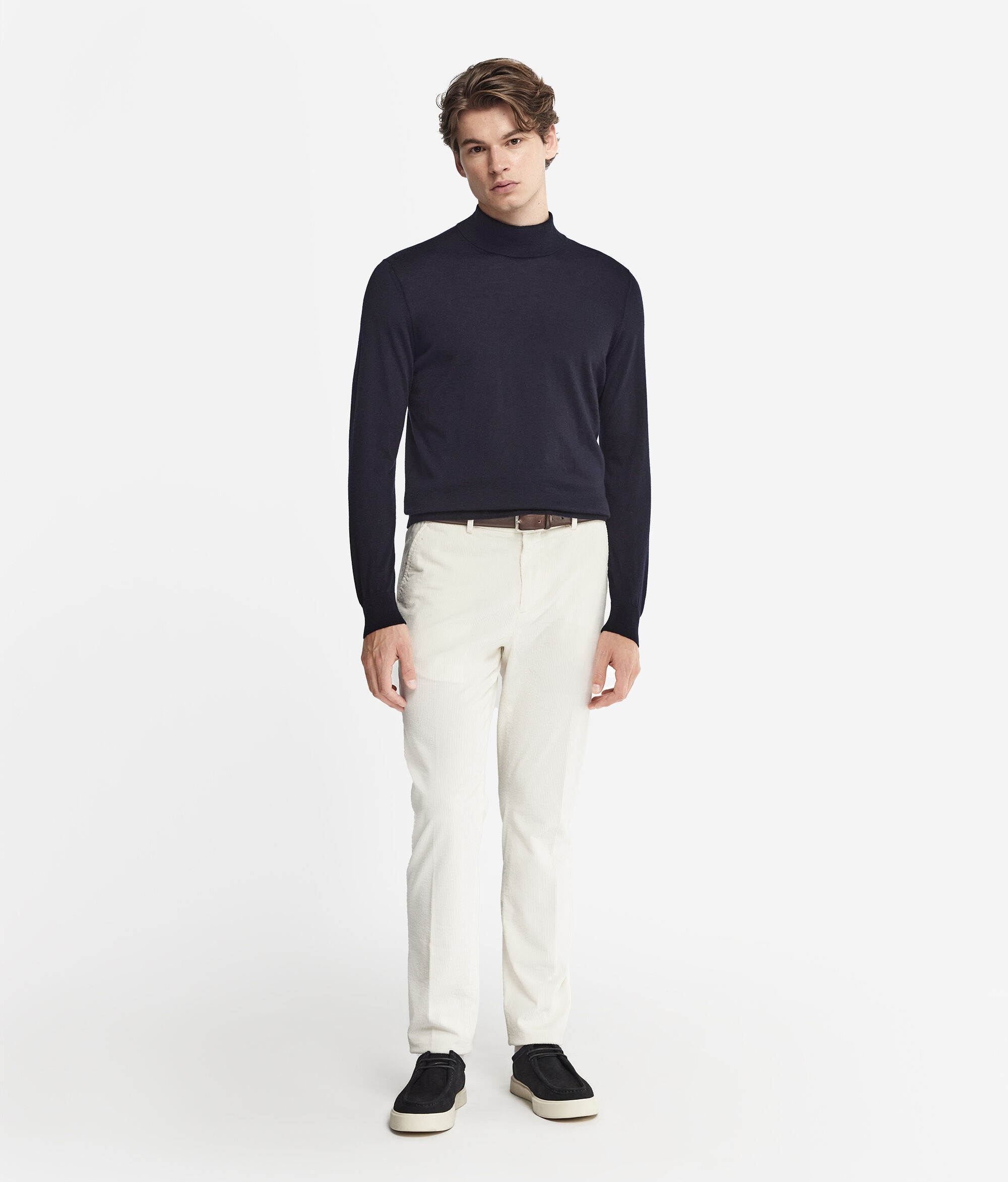 Long-Sleeved Cashmere Turtleneck