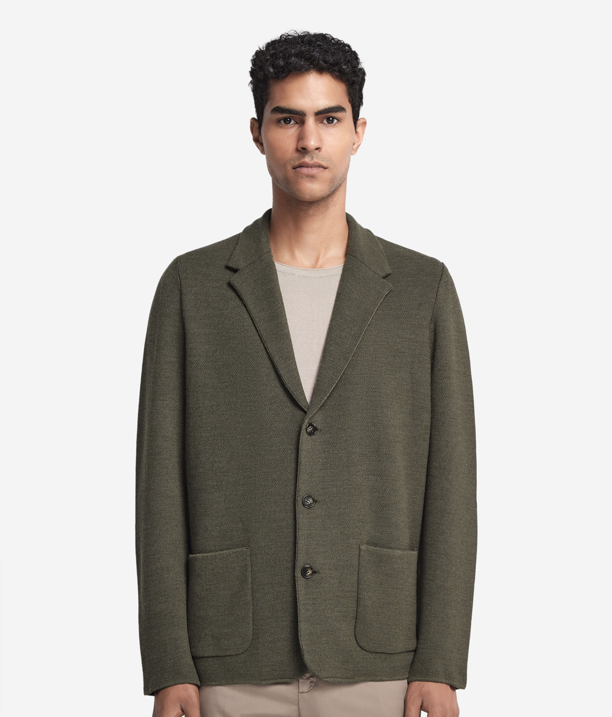 Veste en piqué