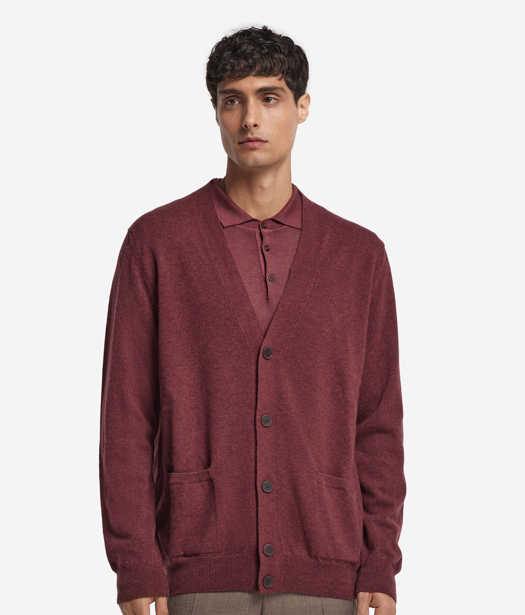 Ultrasoft Cashmere cardigan with buttons