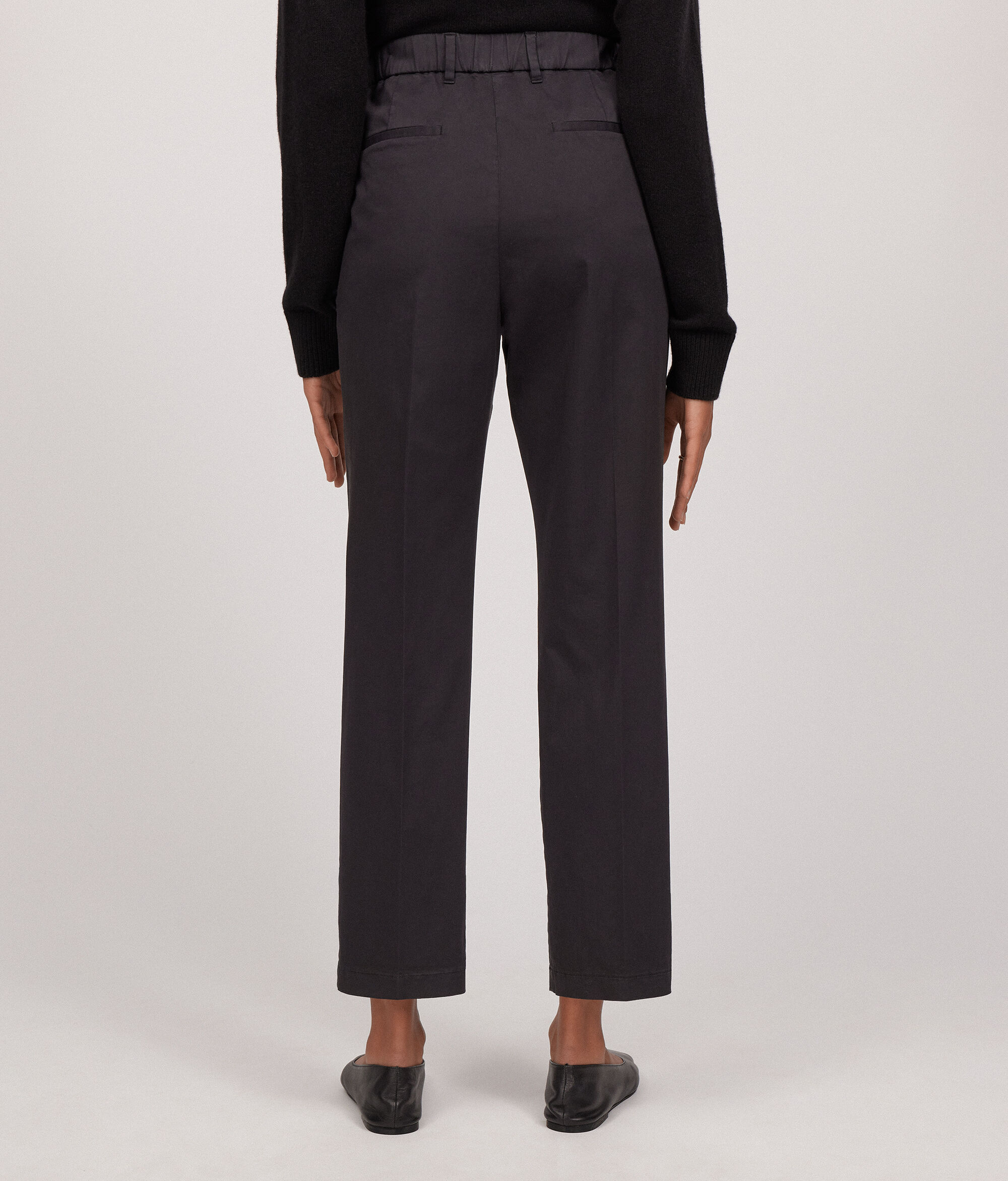 Pantalons de tub amb cremallera