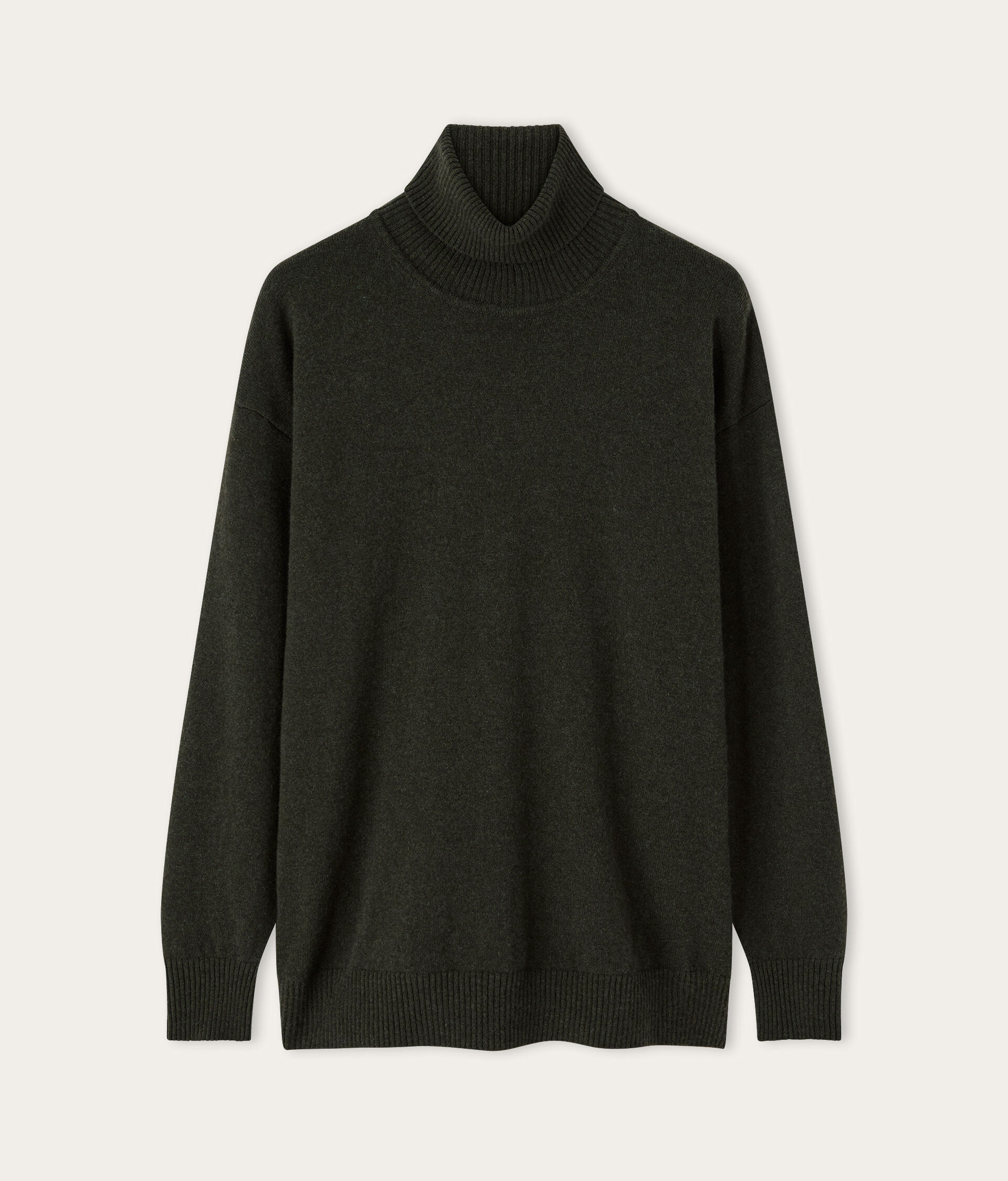 Ultrasoft Cashmere Turtleneck with Slits