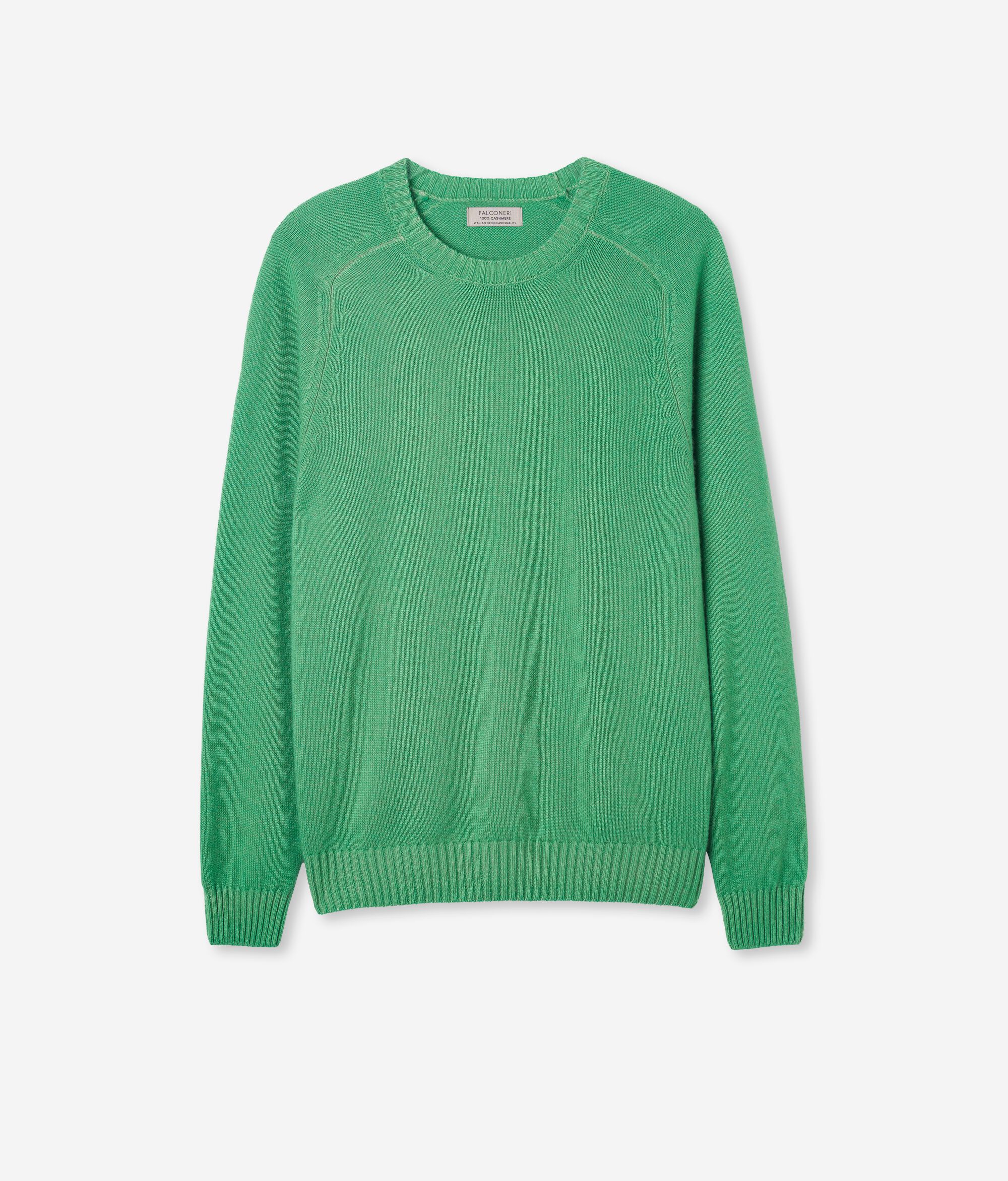 Sweter z Okrągłym Dekoltem z Kaszmiru Ultrasoft