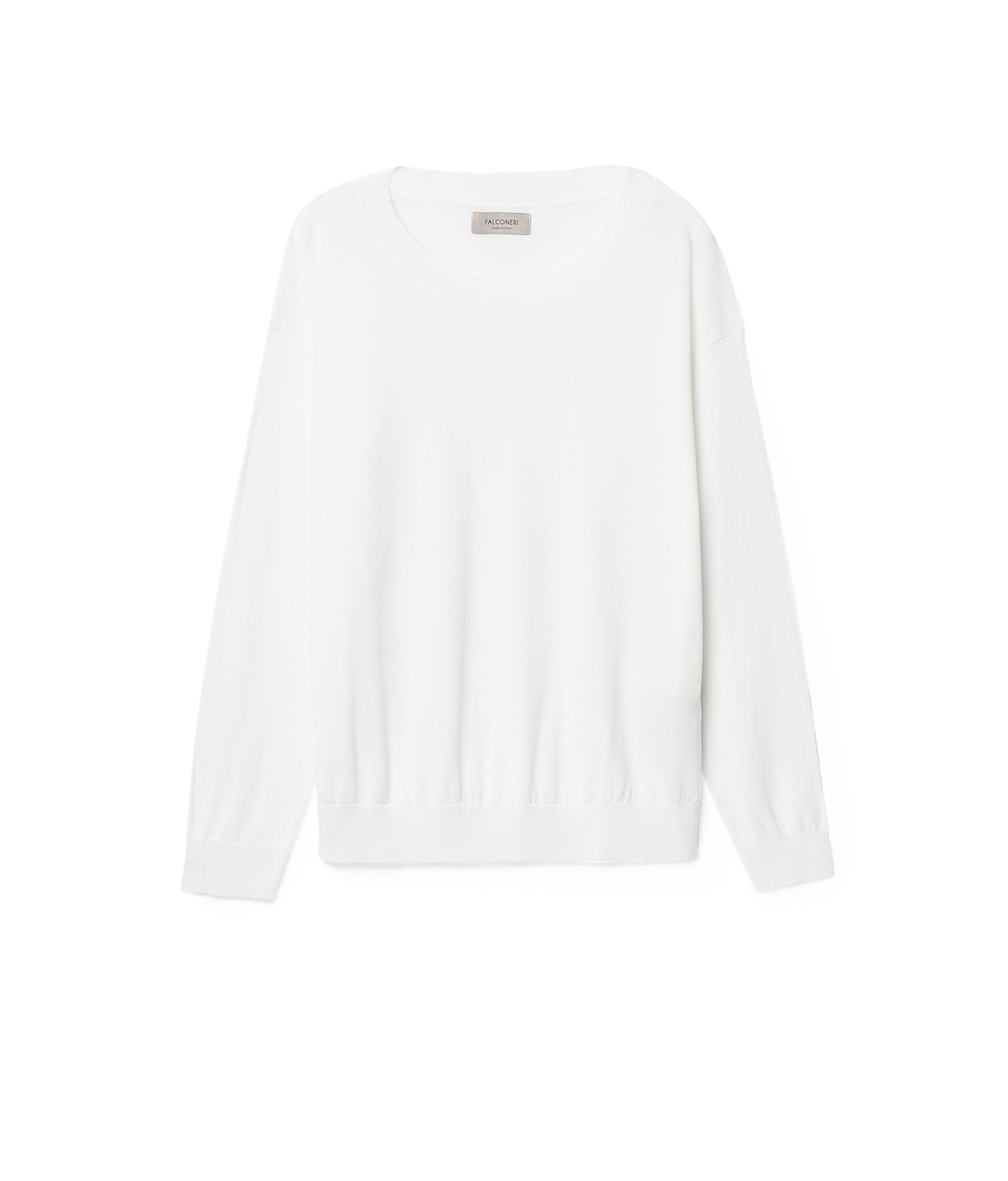 Maglia Girocollo in Seta Cotone_8078