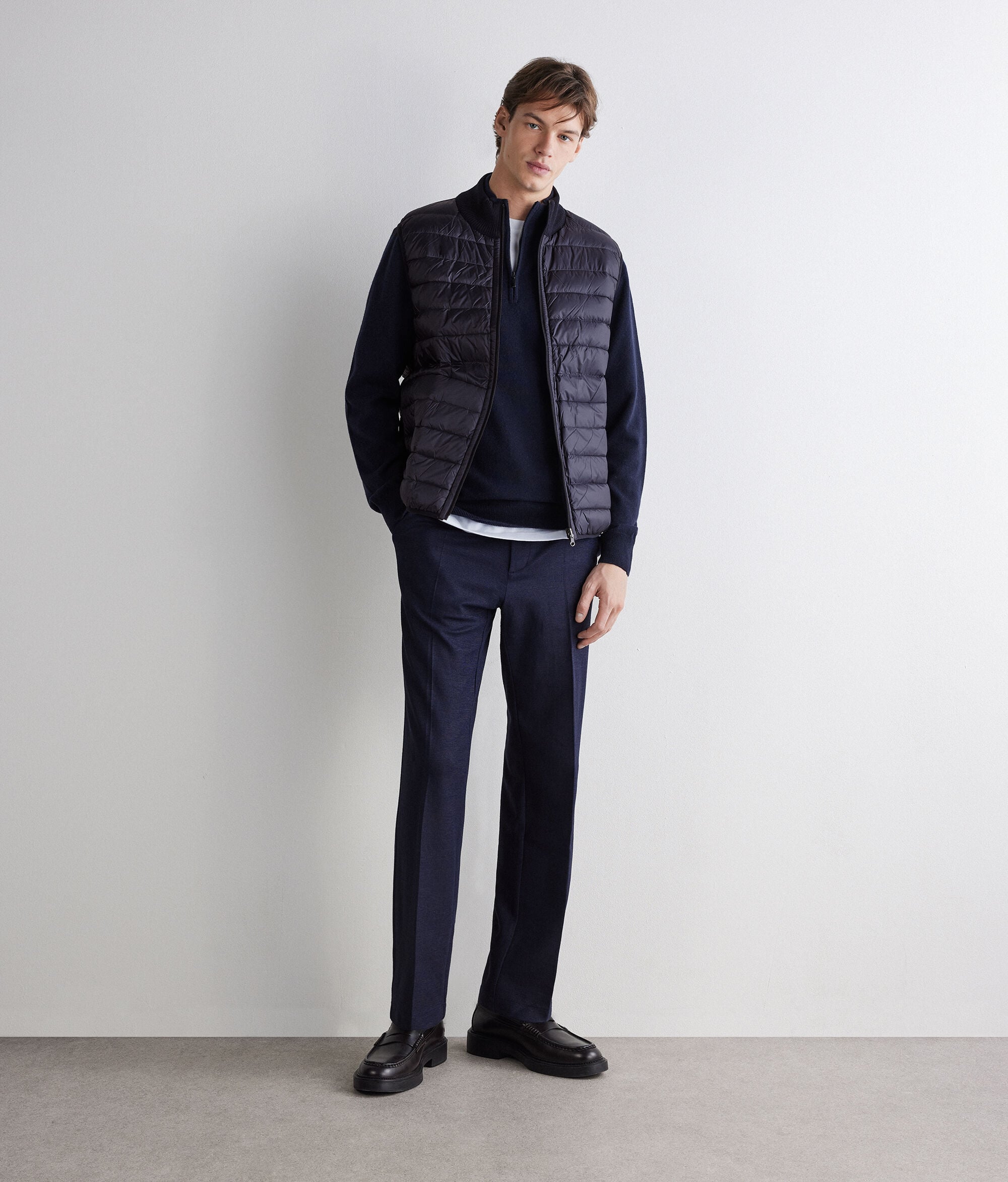 Reversible Cashmere Down Gilet