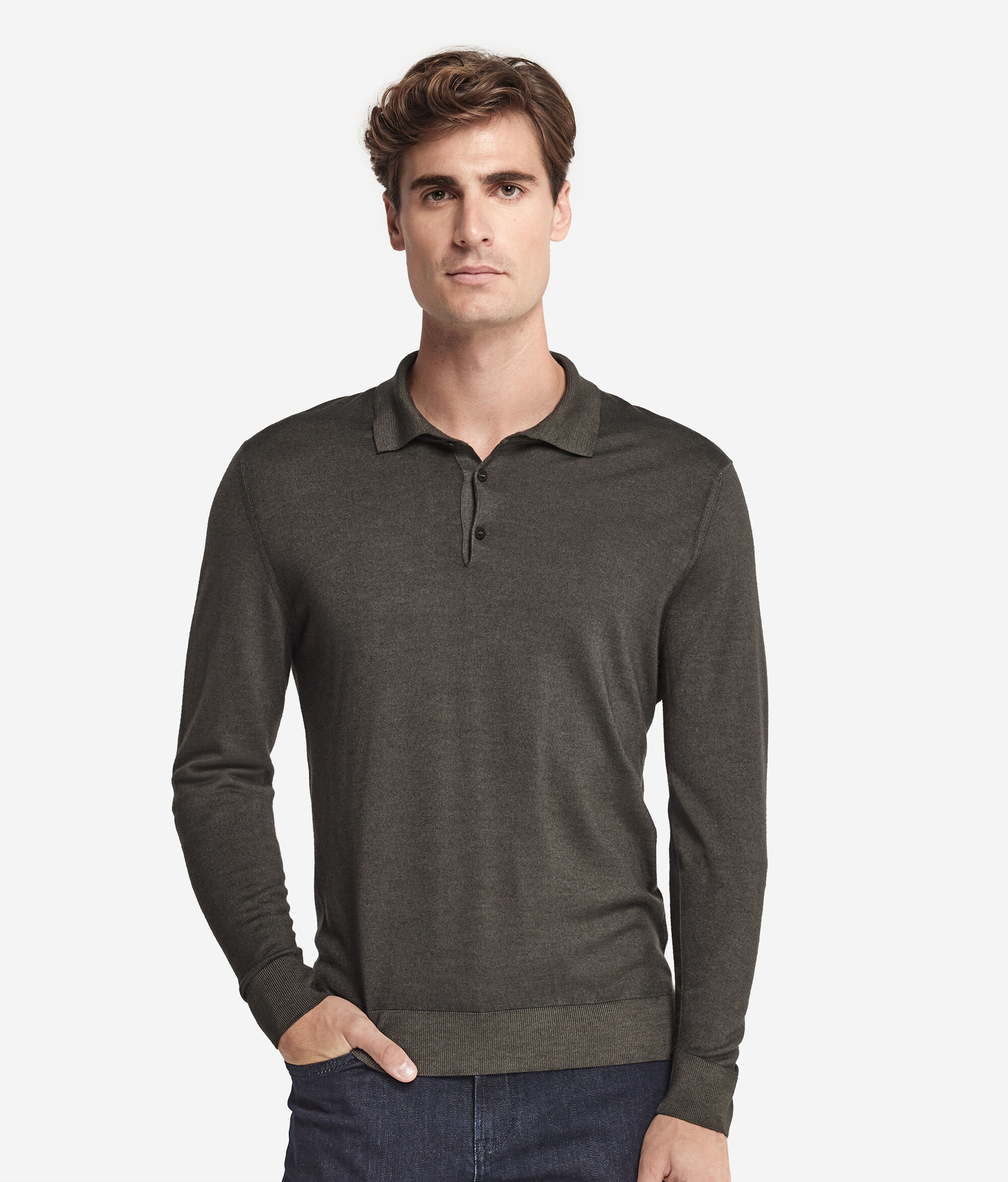 Poloshirt aus Kaschmir Ultrafine