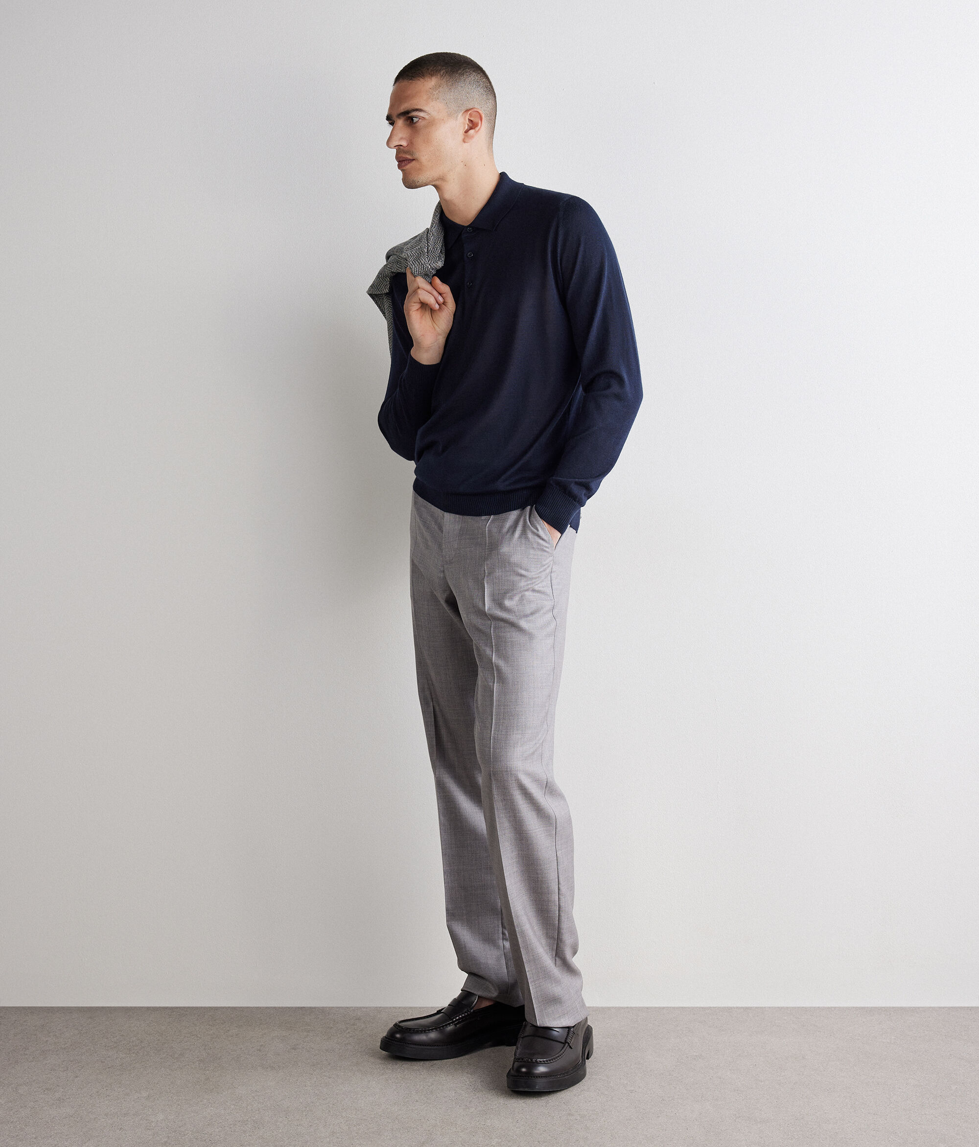 Polo in Cashmere Silkfine