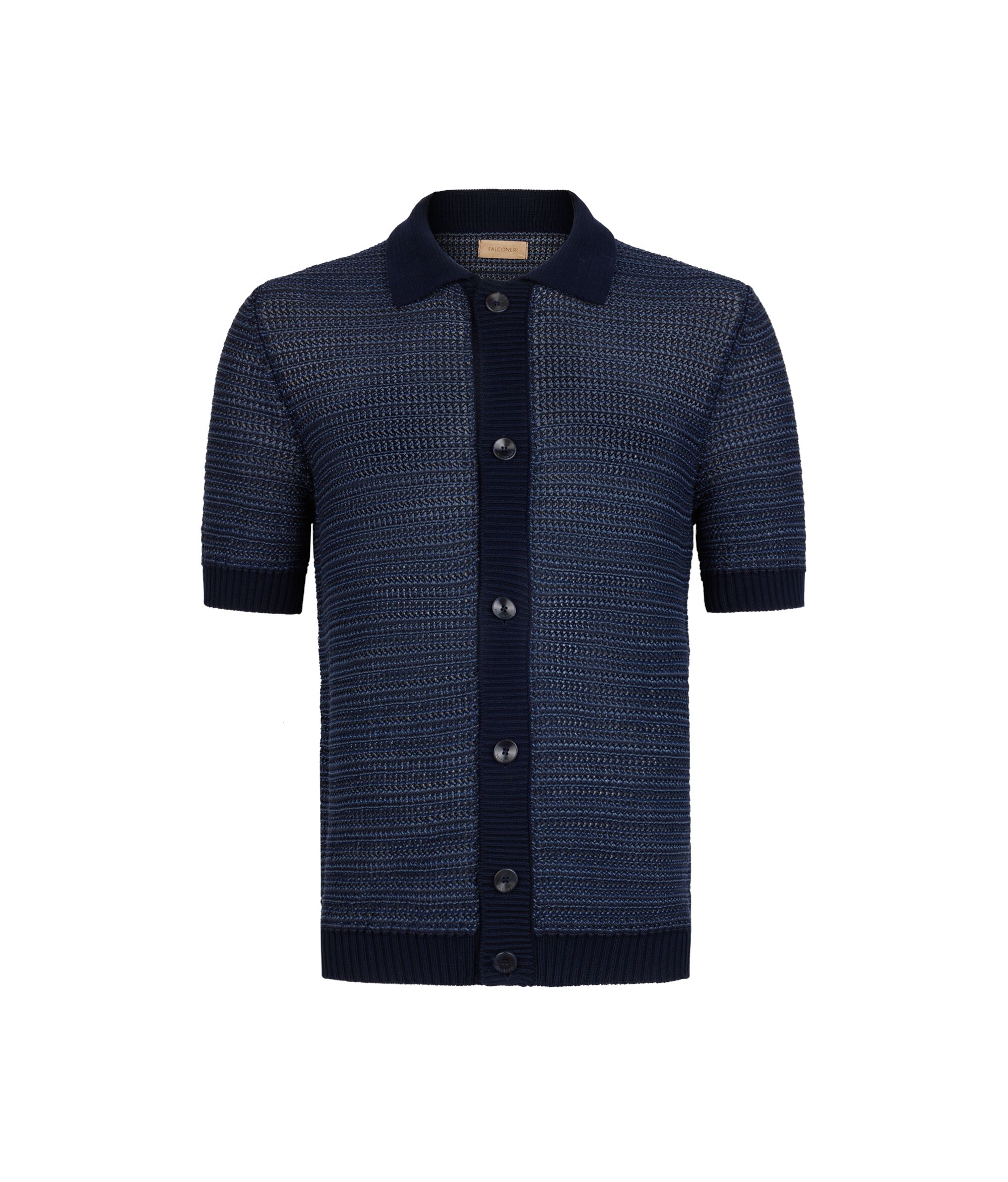 Chemise style polo à manches courtes