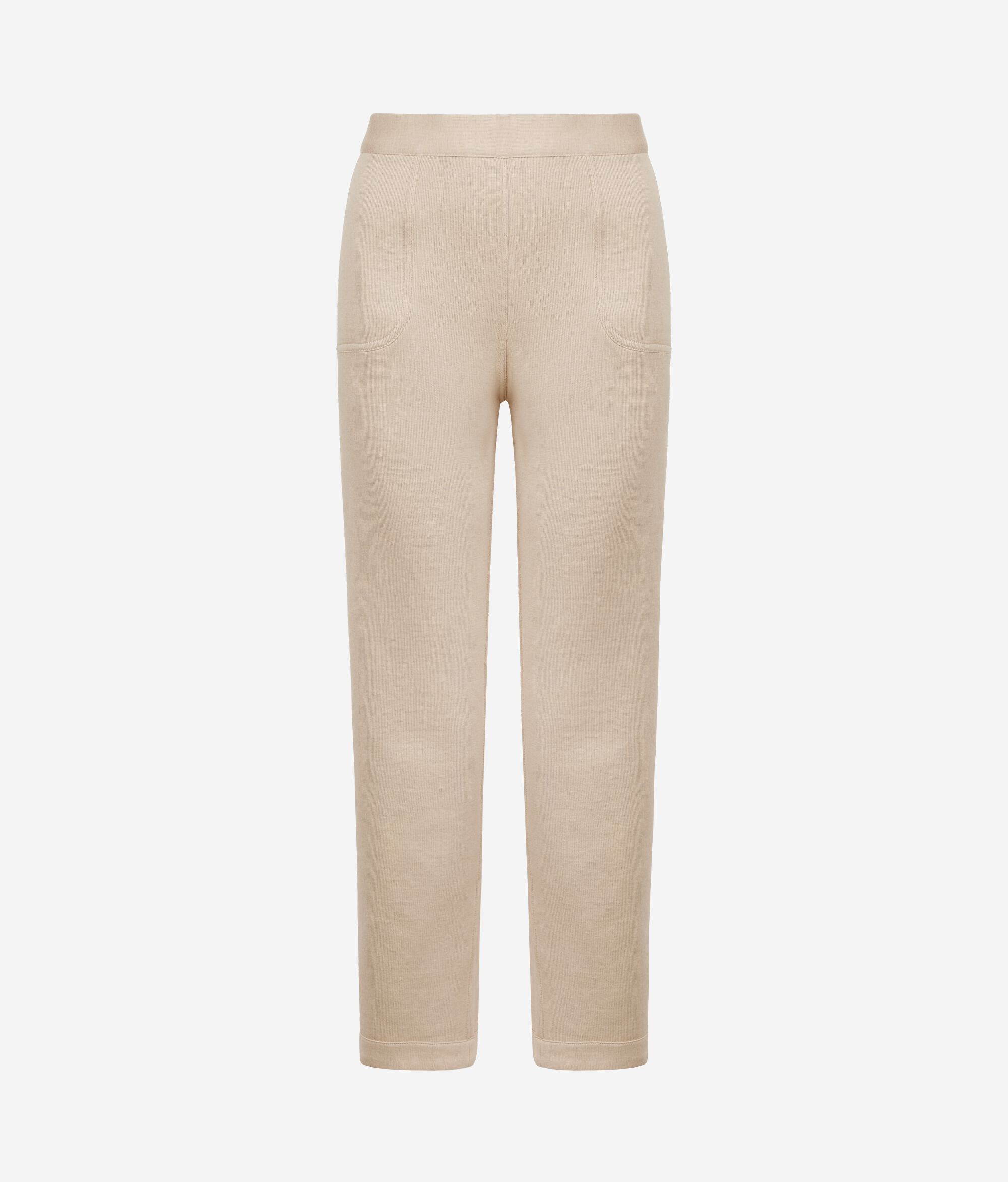 Two-Tone Reversible Linen and Cotton Trousers