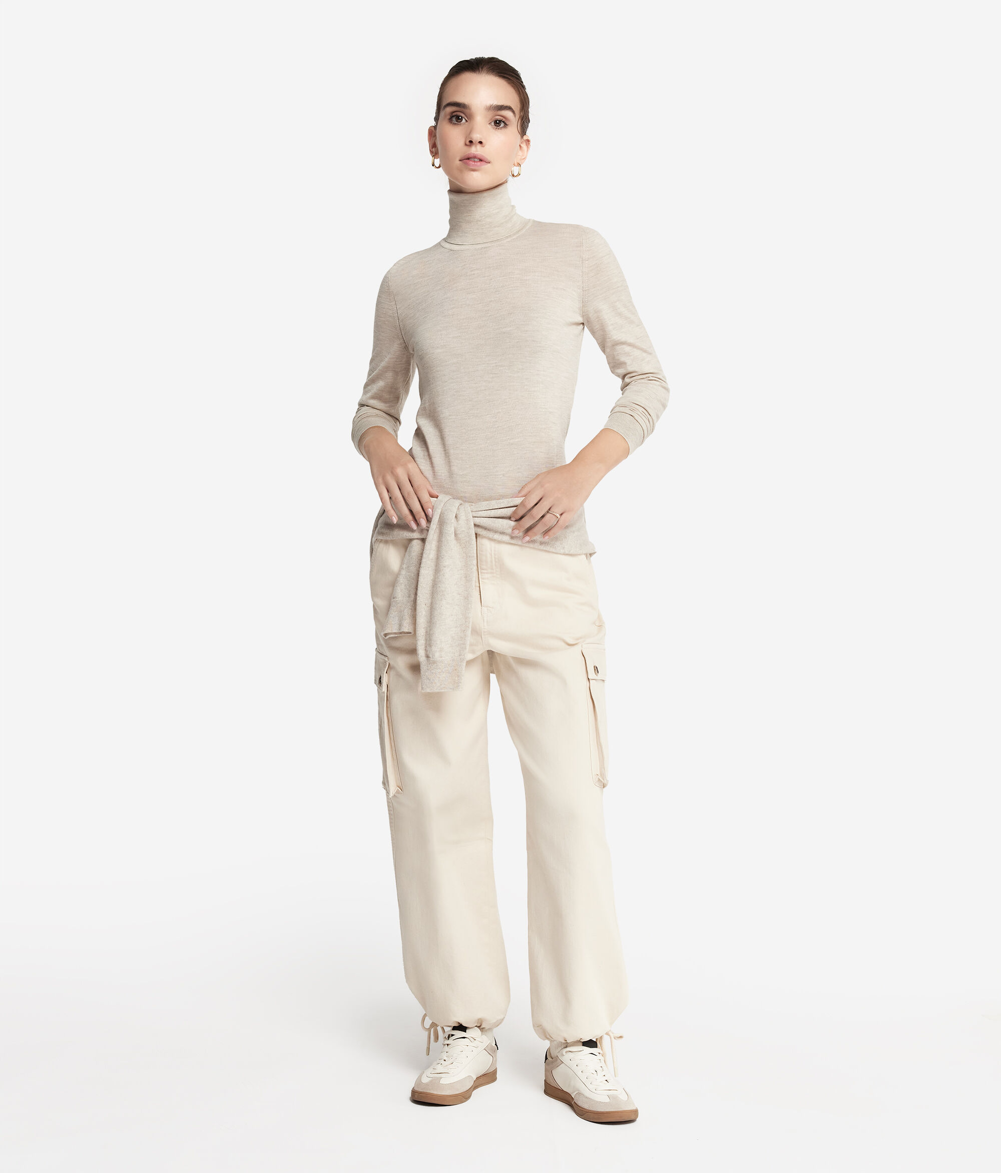 Ultrafine Cashmere Turtleneck Jumper