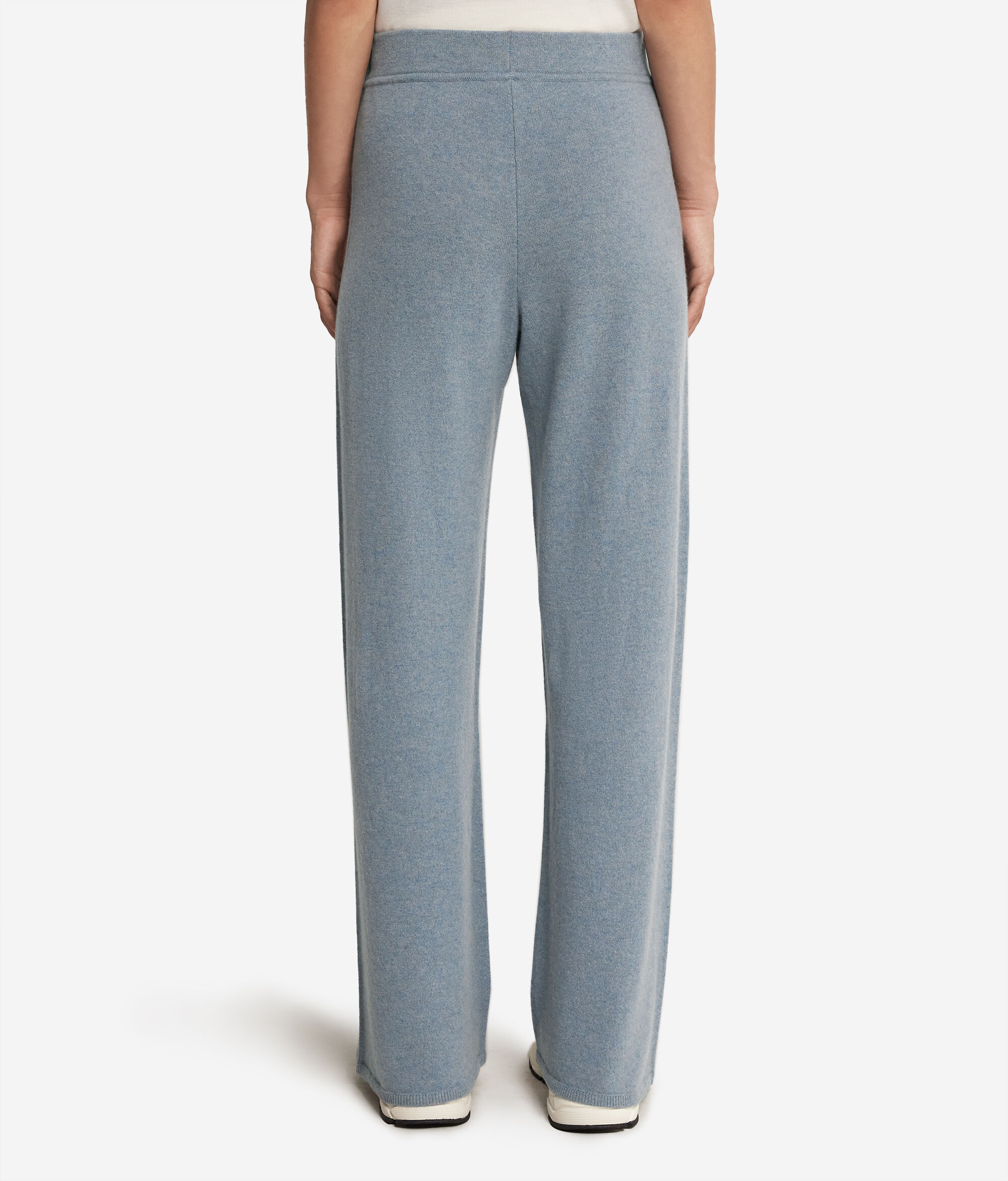 Pantalon large femme en cachemire