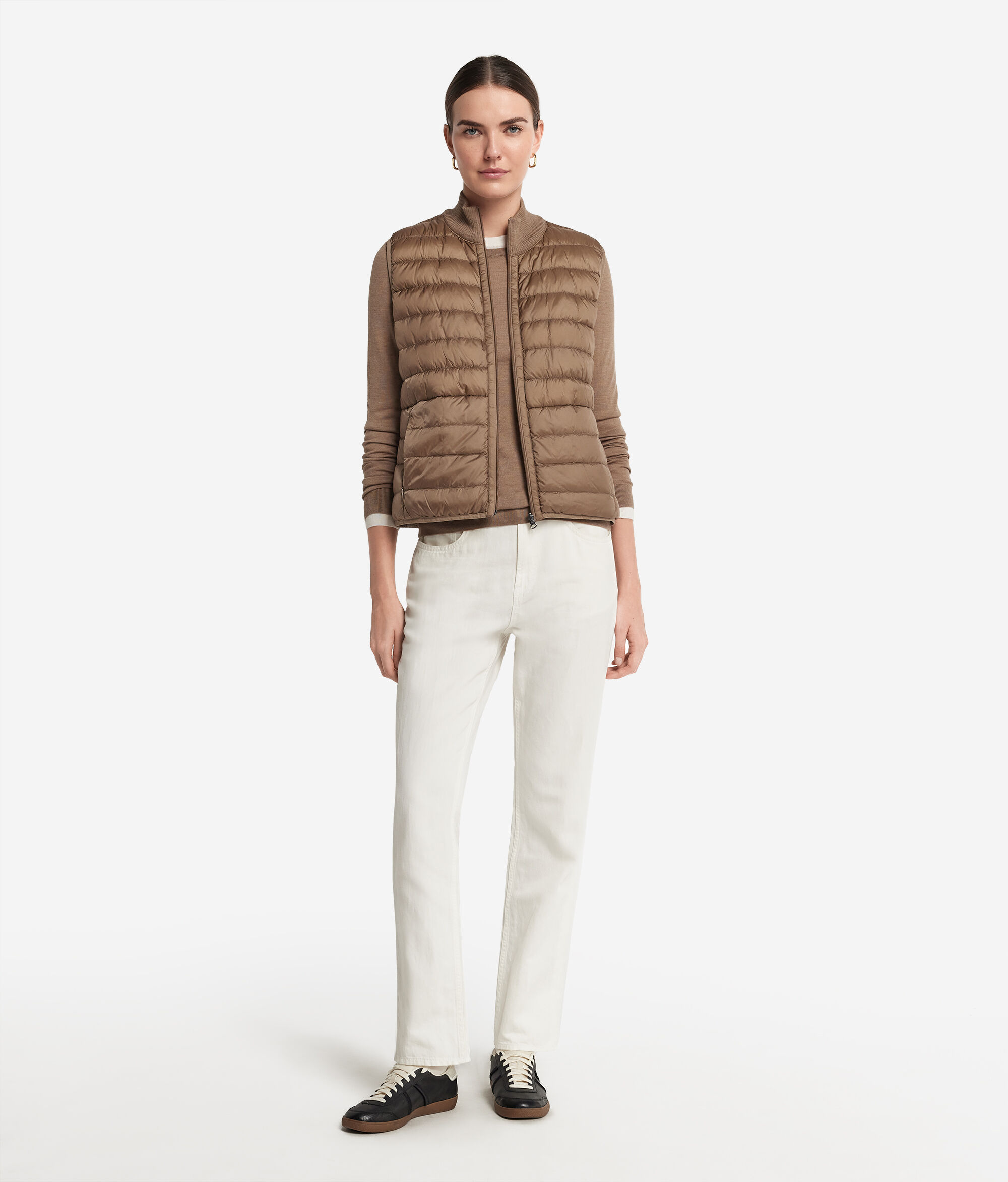 Reversible Cashmere Down Vest