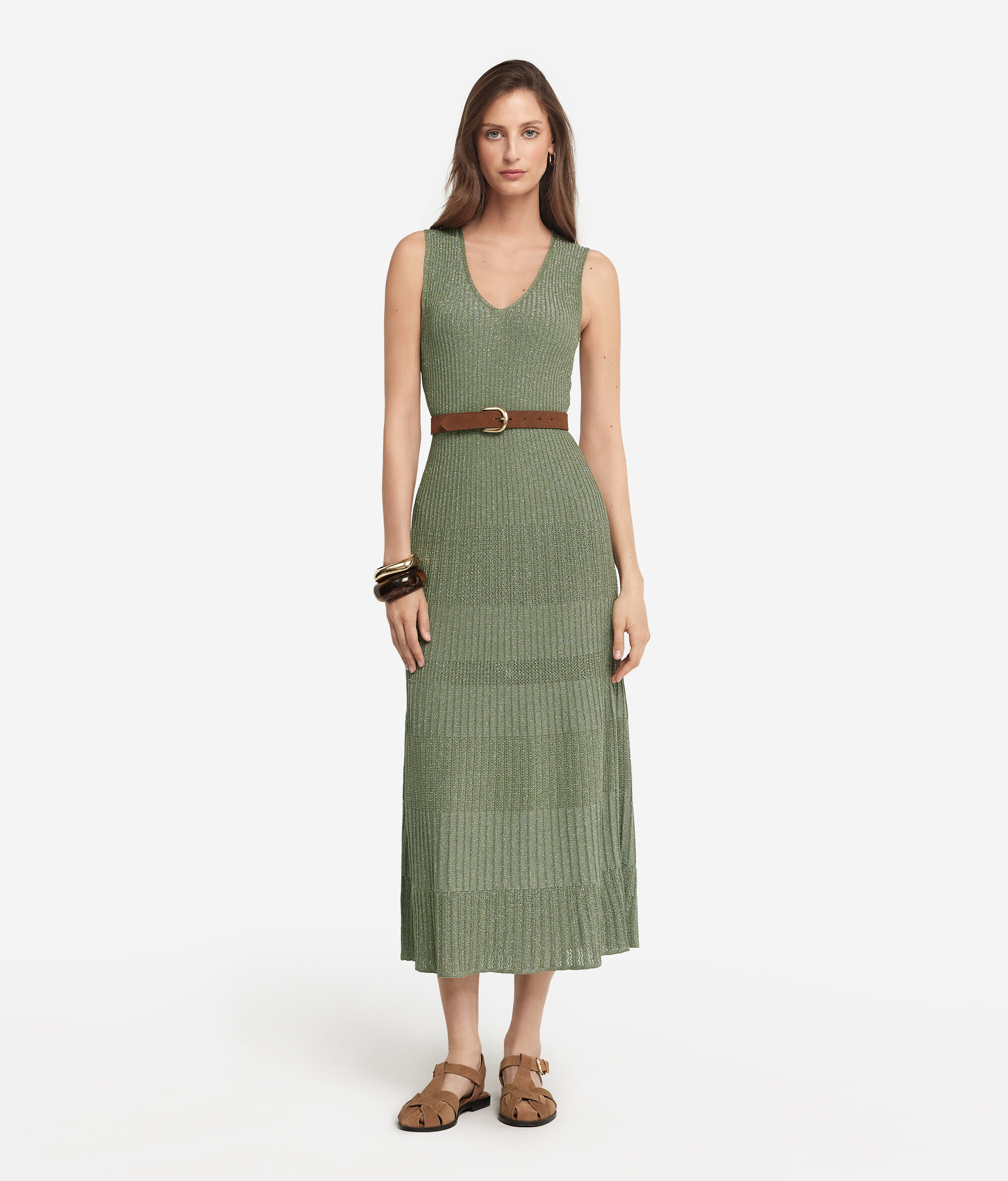 Robe en lamé