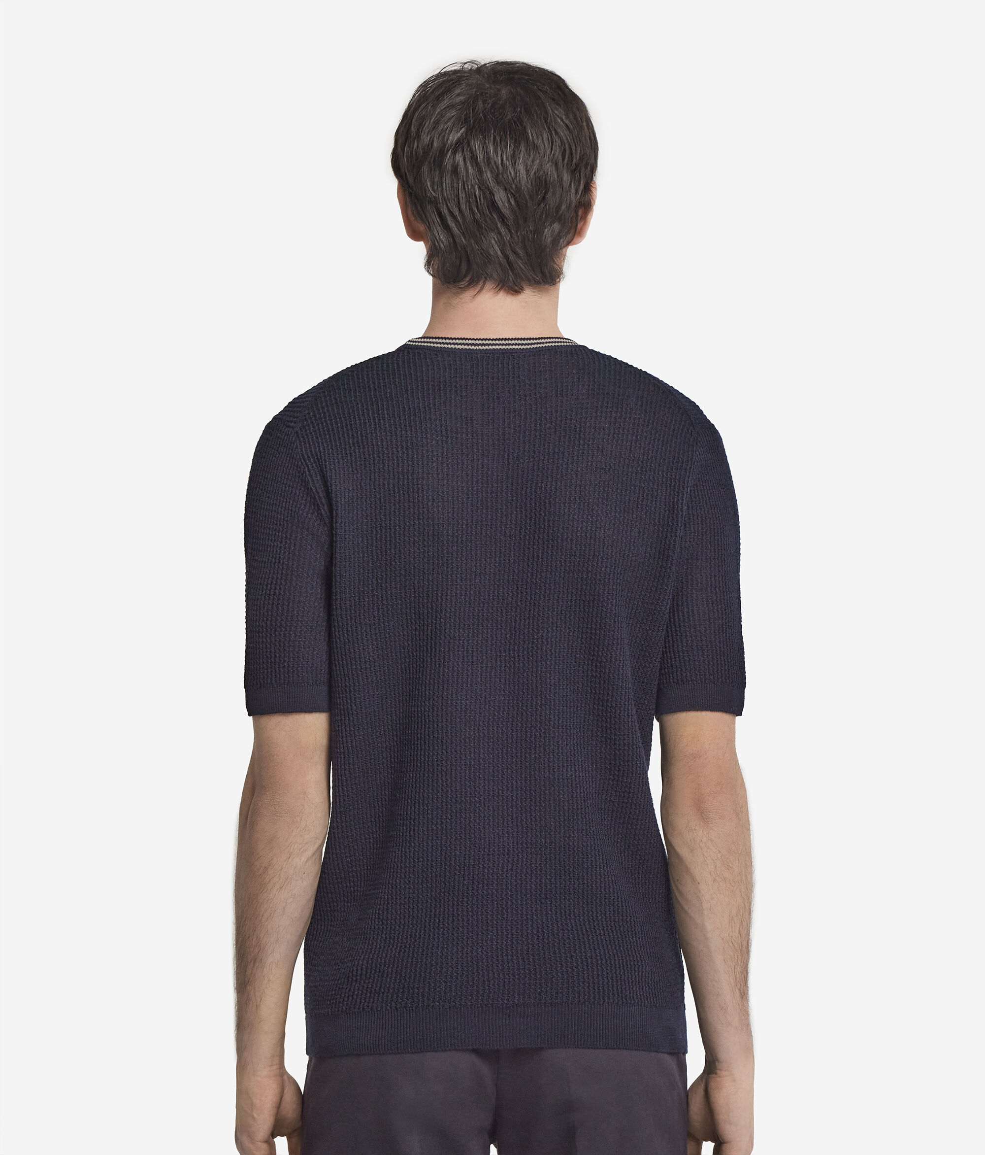 Waffle Desenli T-Shirt