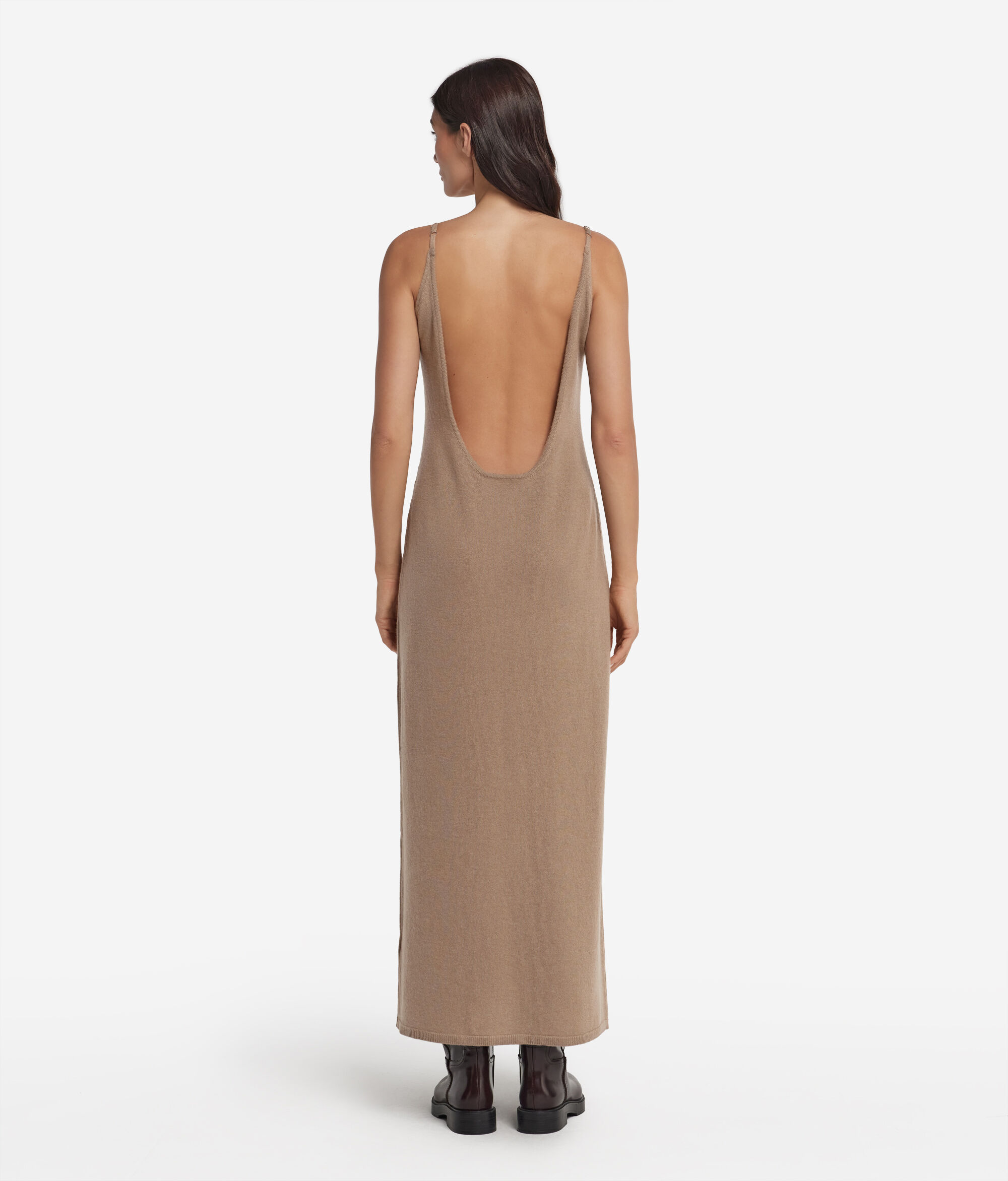 Платье-комбинация из ультрамягкого кашемира