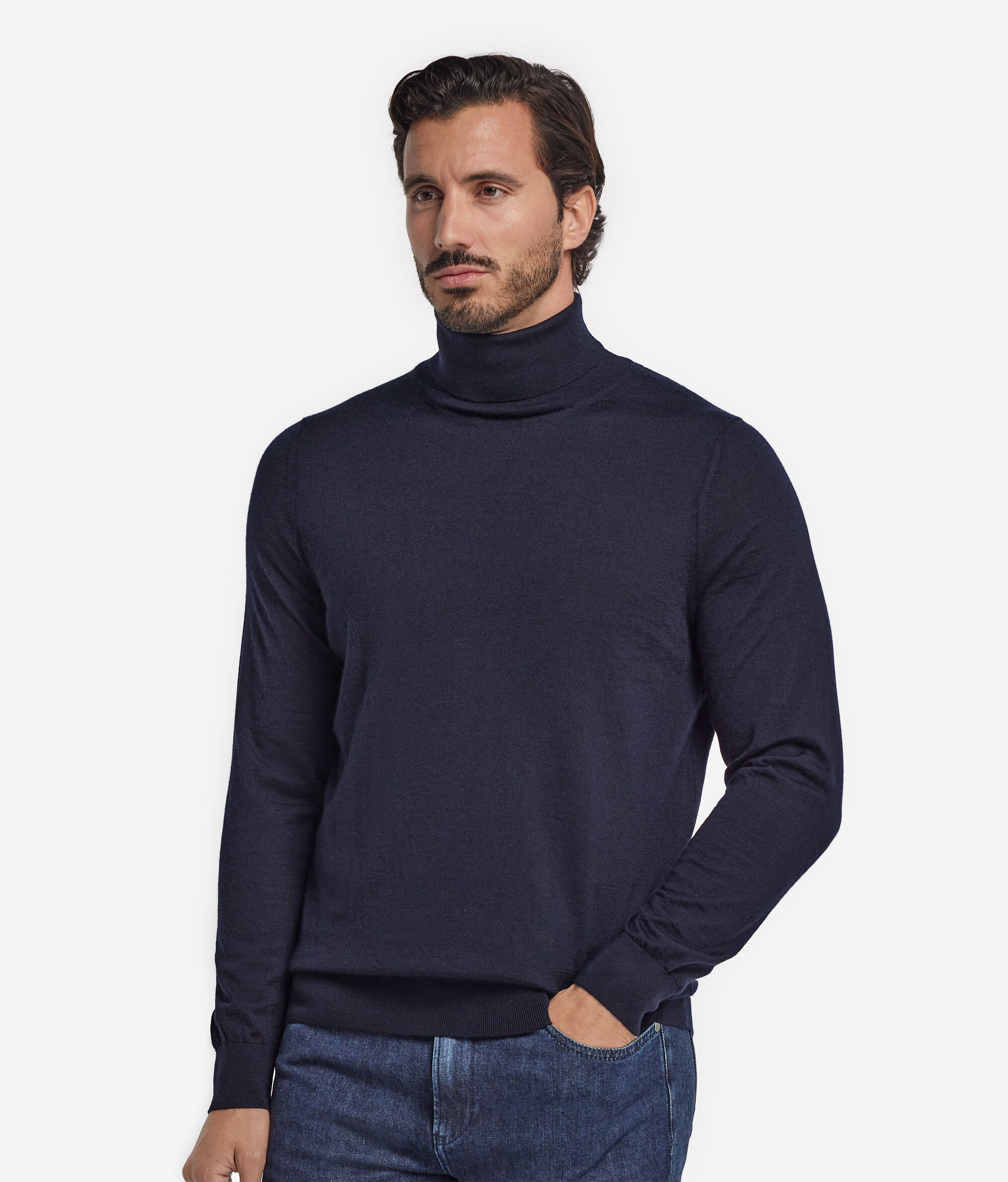 Ultrafine Cashmere Turtleneck Jumper