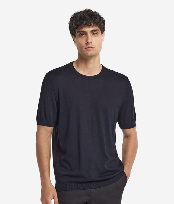 Джемпер из шелка и хлопка