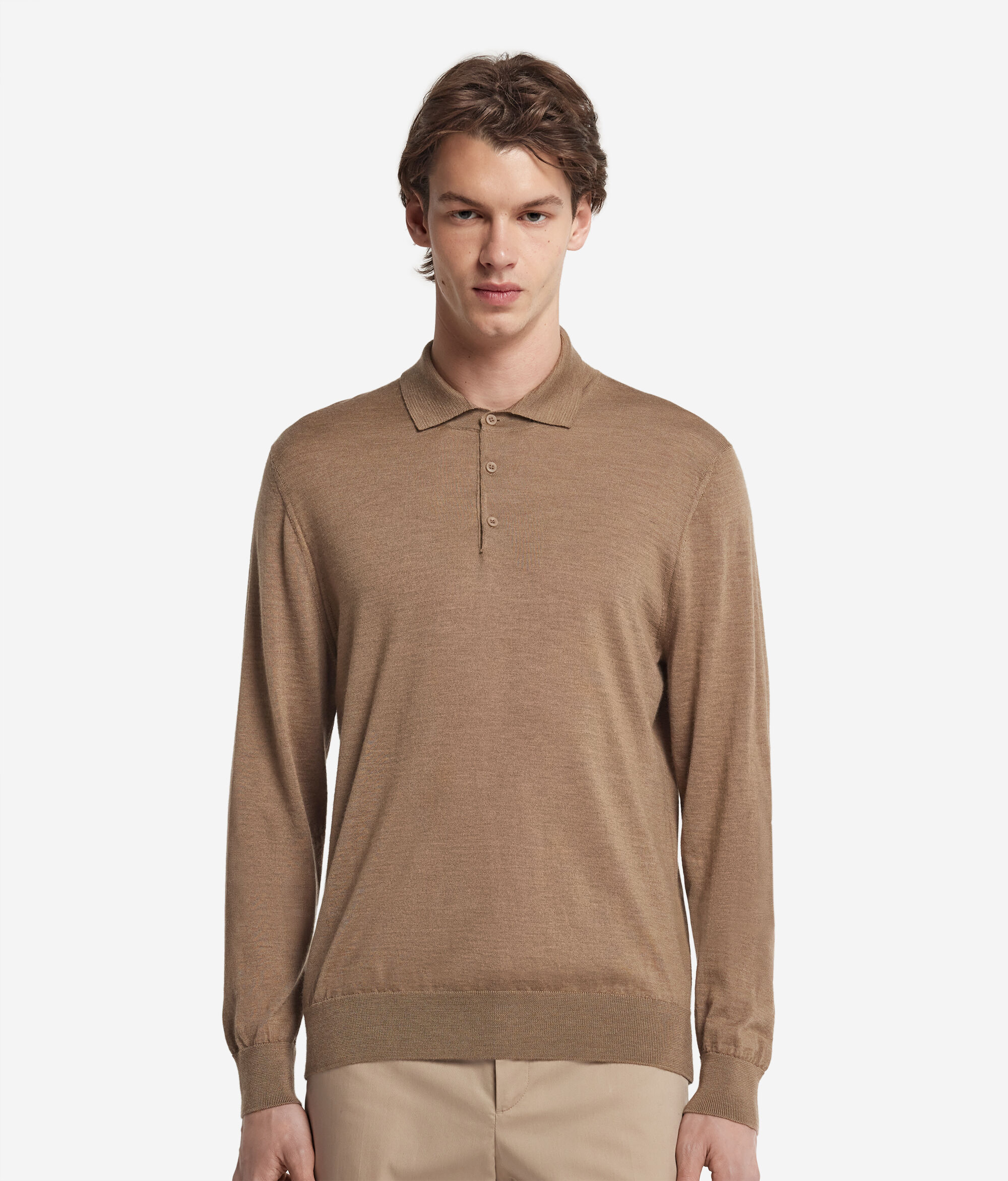 Poloshirt aus Kaschmir Ultrafine