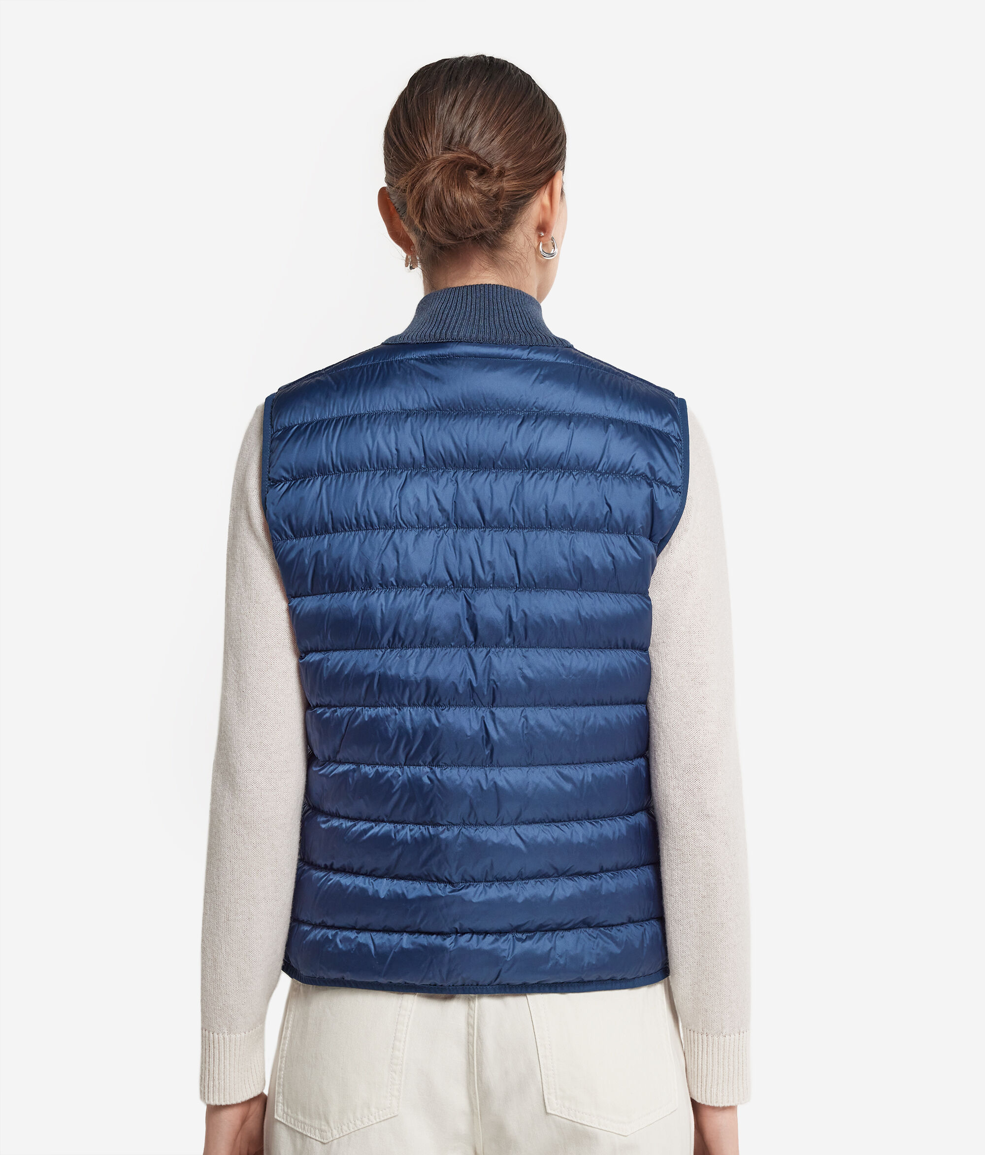 Reversible Cashmere Down Gilet