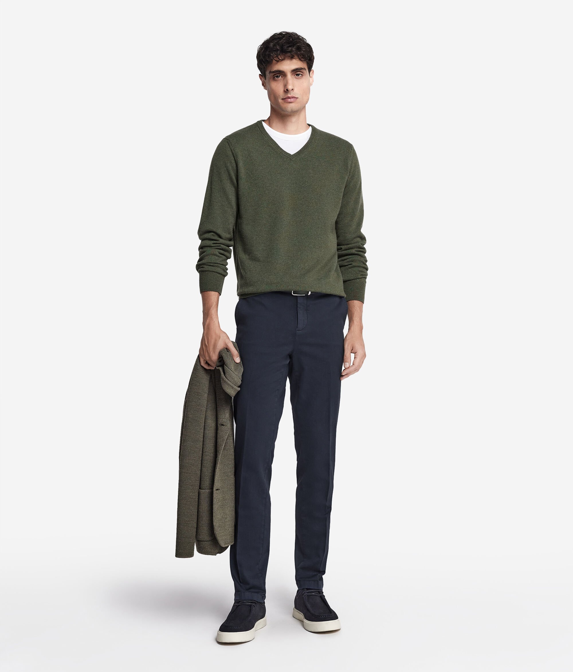 Ultrasoft Cashmere V-Neck Sweater